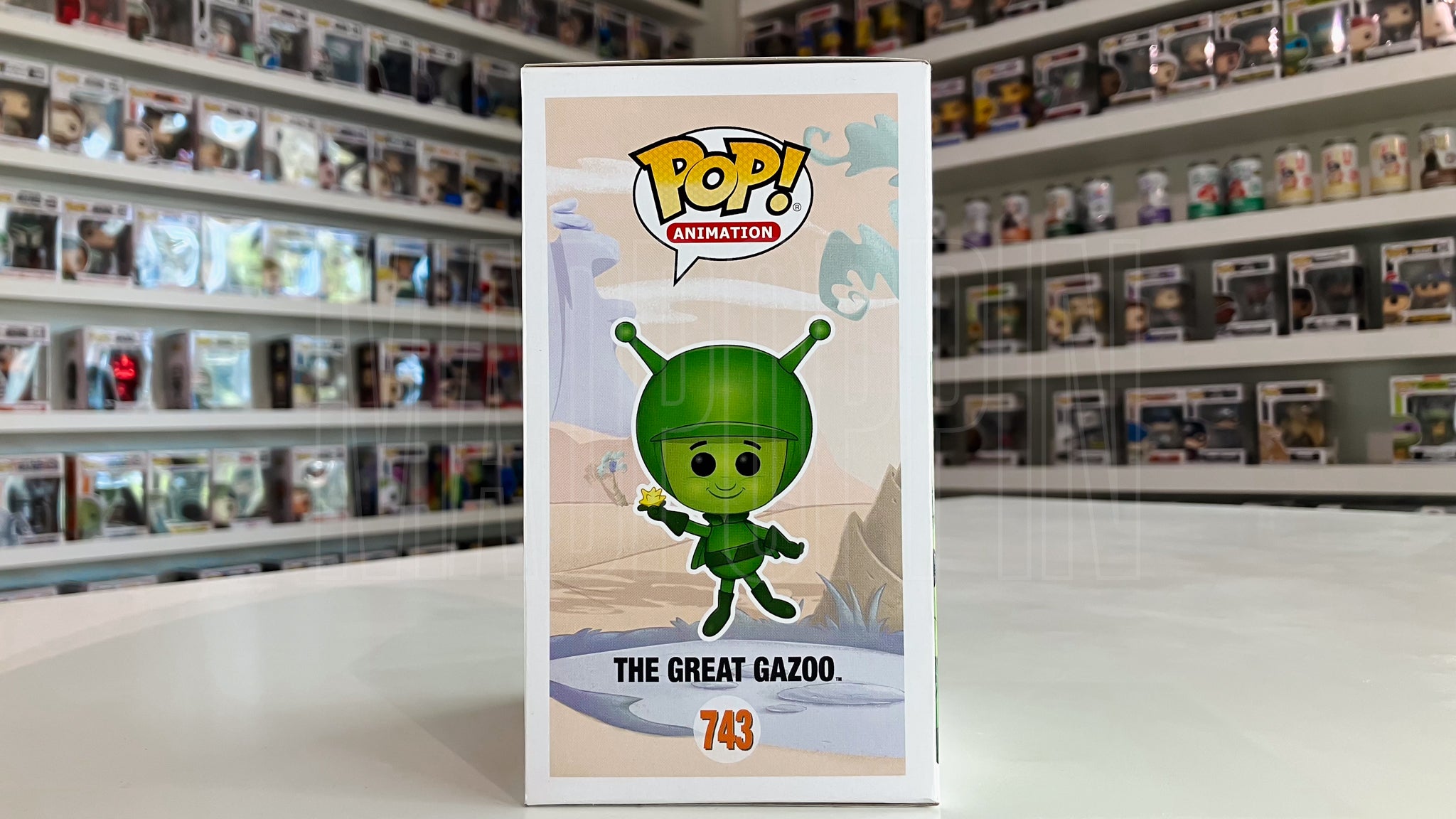 Funko Pop The Flintstones The Great Gazoo Glow Spring Convention ECCC 743