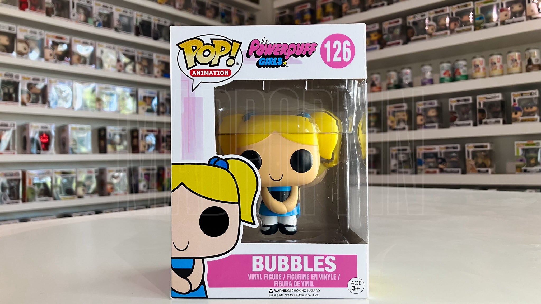 Funko Pop Animation Cartoon Network The Powerpuff Girls Bubbles Vaulted 126