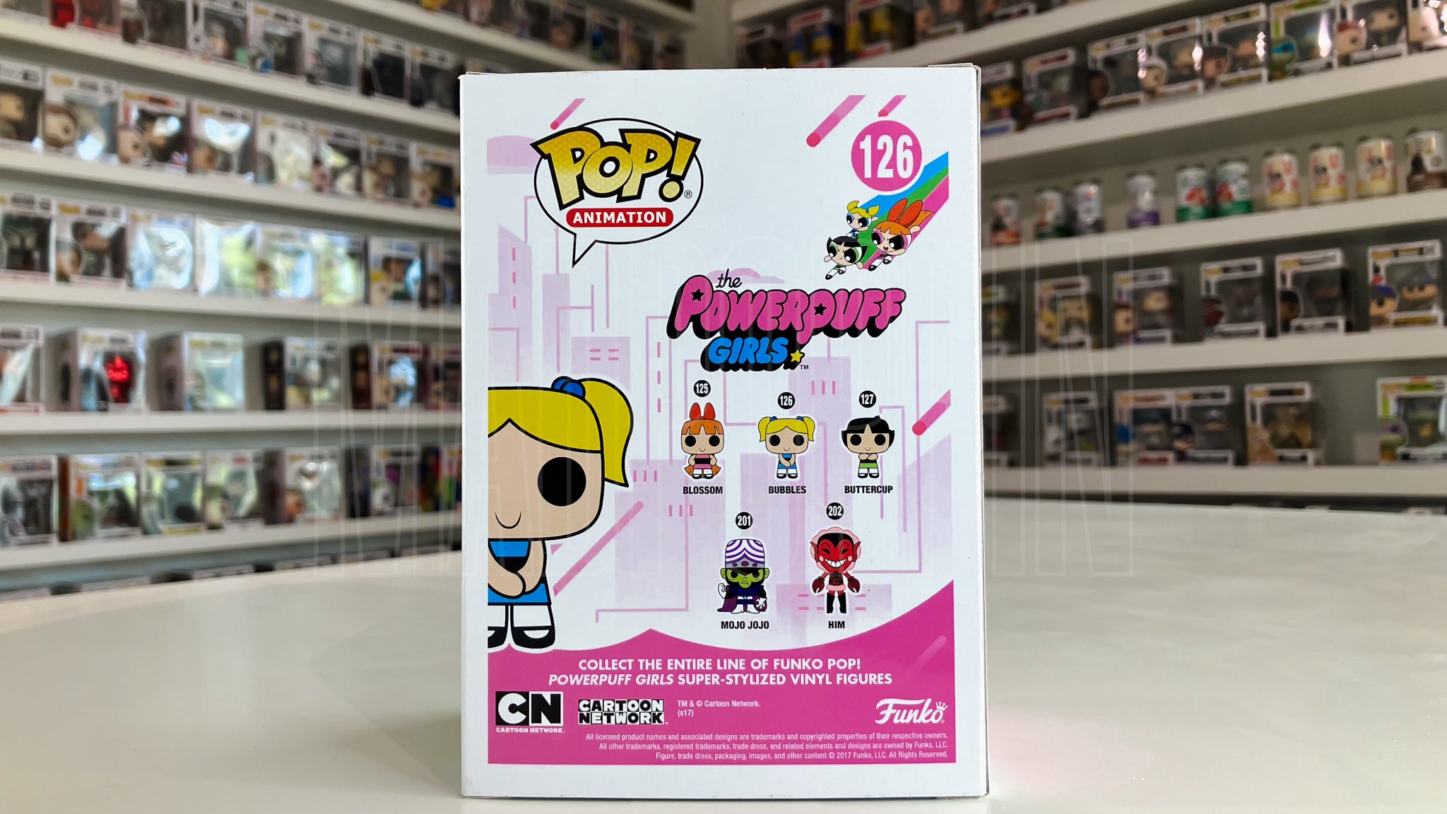 Funko Pop Animation Cartoon Network The Powerpuff Girls Bubbles Vaulted 126