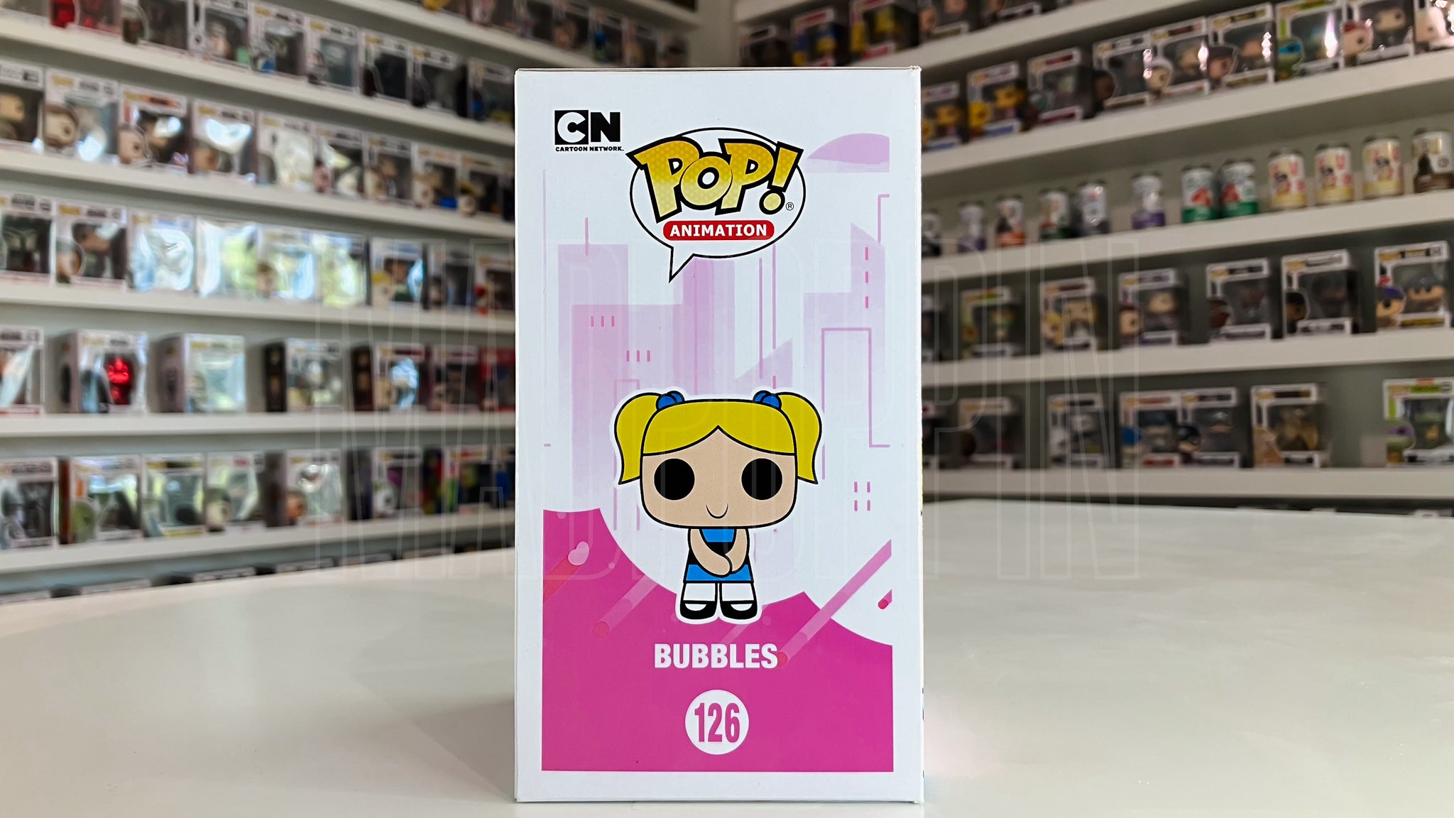 Funko Pop Animation Cartoon Network The Powerpuff Girls Bubbles Vaulted 126