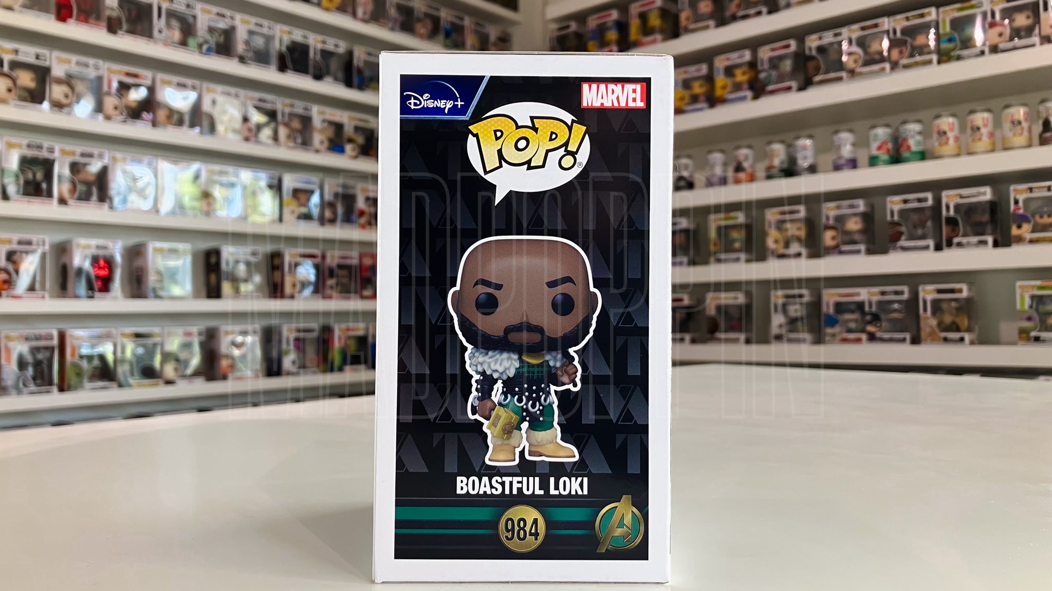 Funko Pop Marvel Studios Loki Boastful Loki Variant Wonderous Convention 984