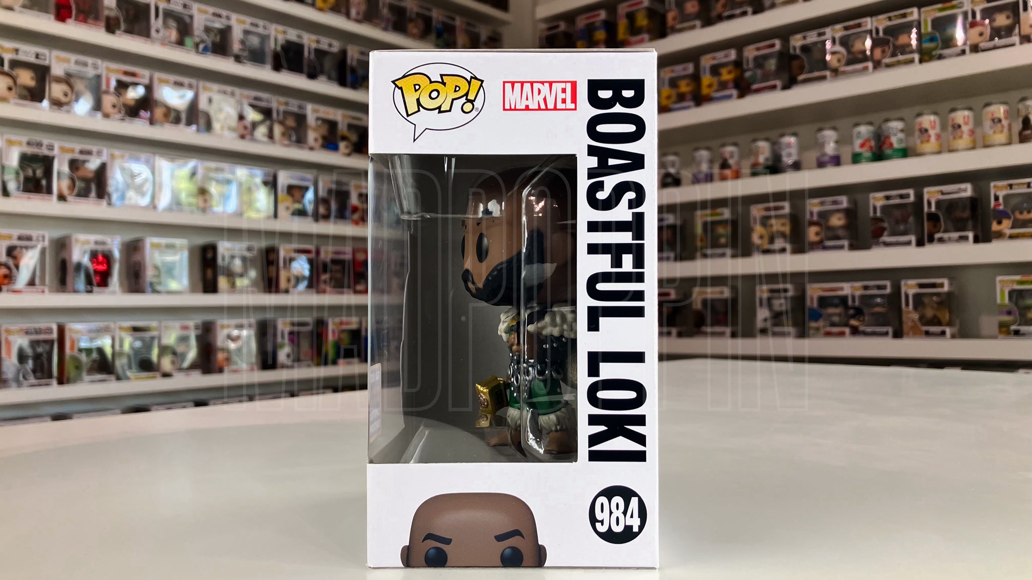 Funko Pop Marvel Studios Loki Boastful Loki Variant Wonderous Convention 984