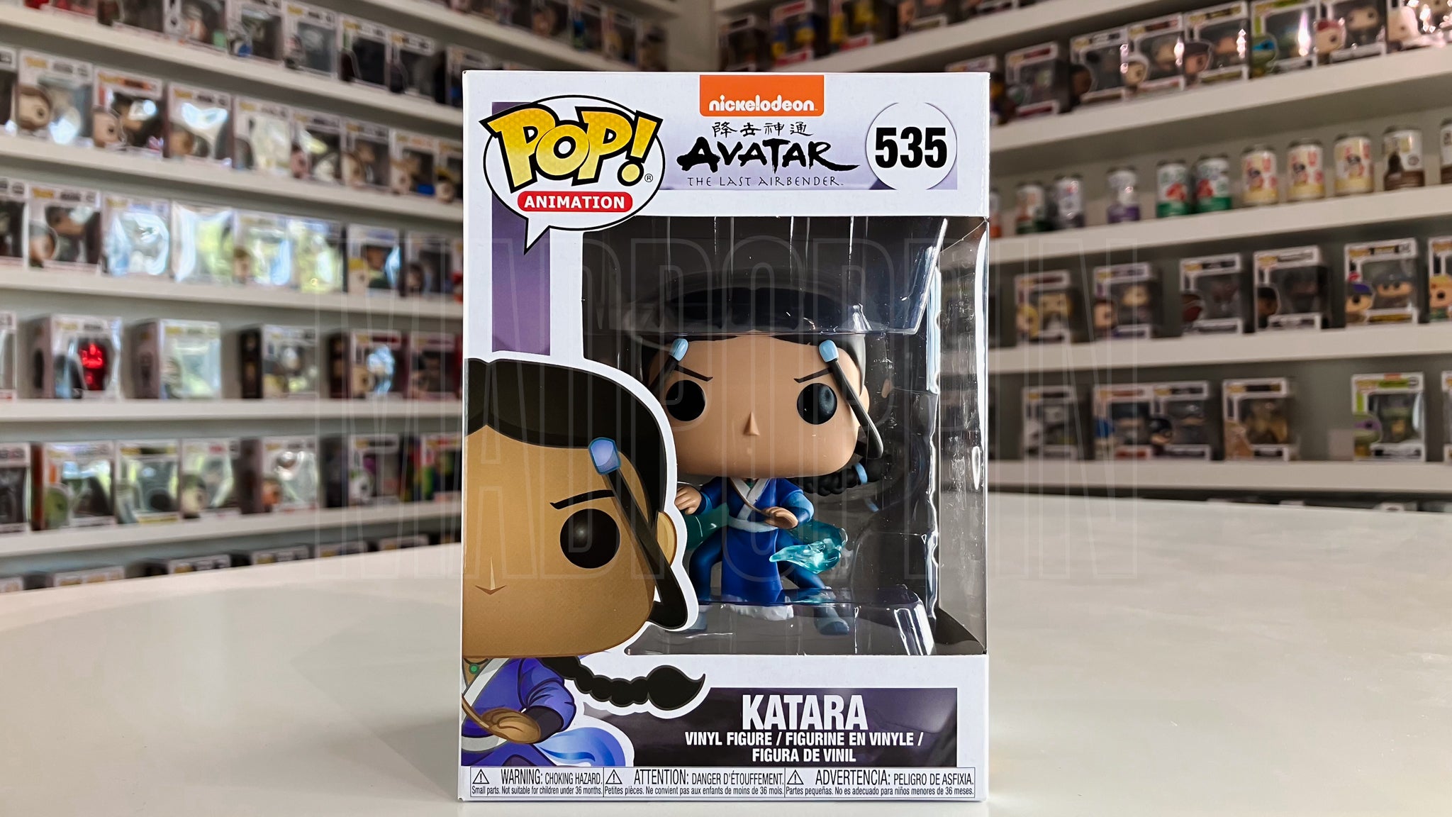 Funko Pop Nickelodeon Animation Avatar The Last Airbender Katara Vaulted 535