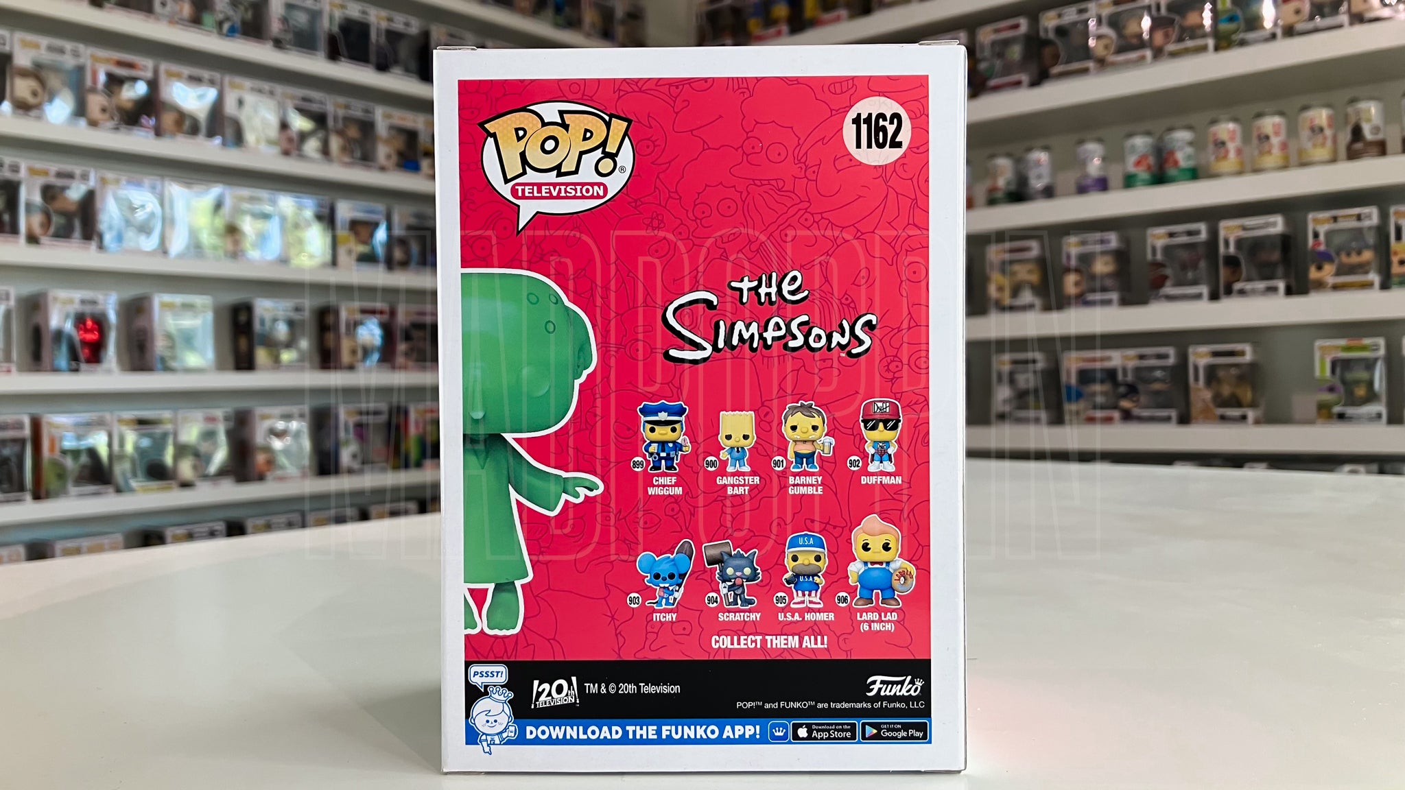 Funko Pop TV The Simpsons Radioactive Glowing Mr Burns Glow Chase PX 1162