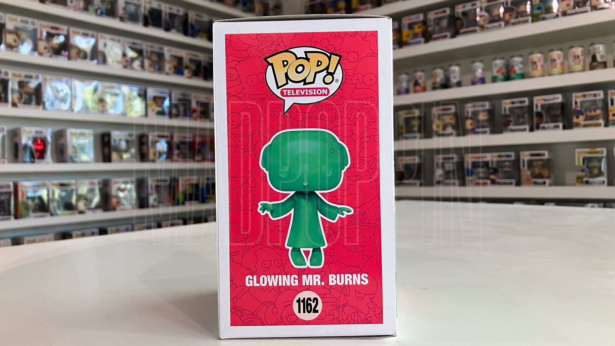 Funko Pop TV The Simpsons Radioactive Glowing Mr Burns Glow Chase PX 1162