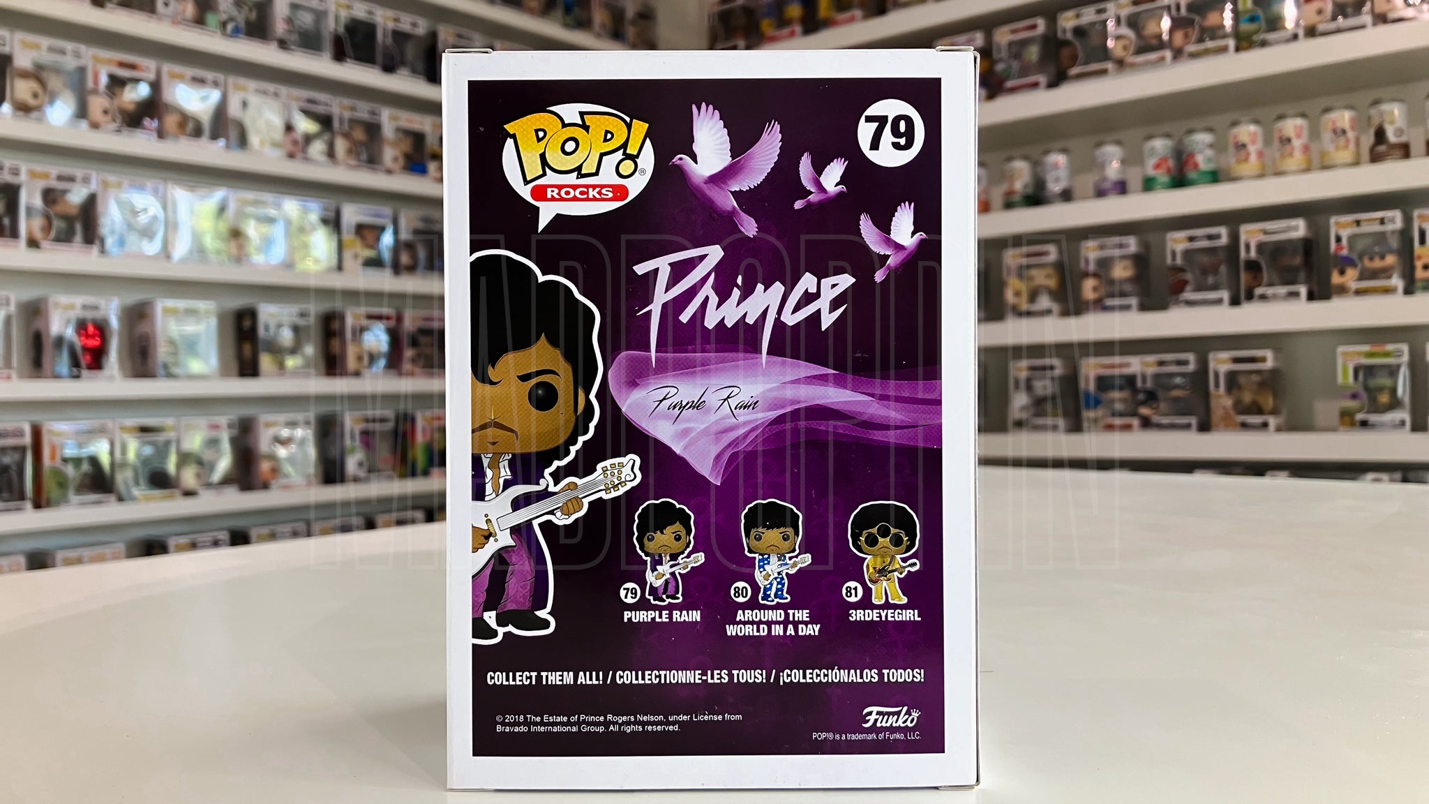Funko Pop Rocks Prince Purple Rain Diamond Collection FYE Exclusive 79