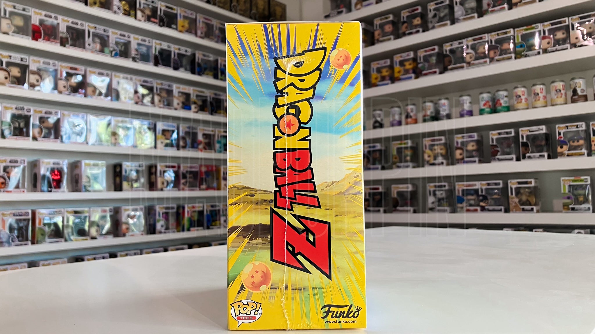Funko Pop Anime Dragon Ball Z Vegeta Windy Metallic X-Large Tee BoxLunch 614