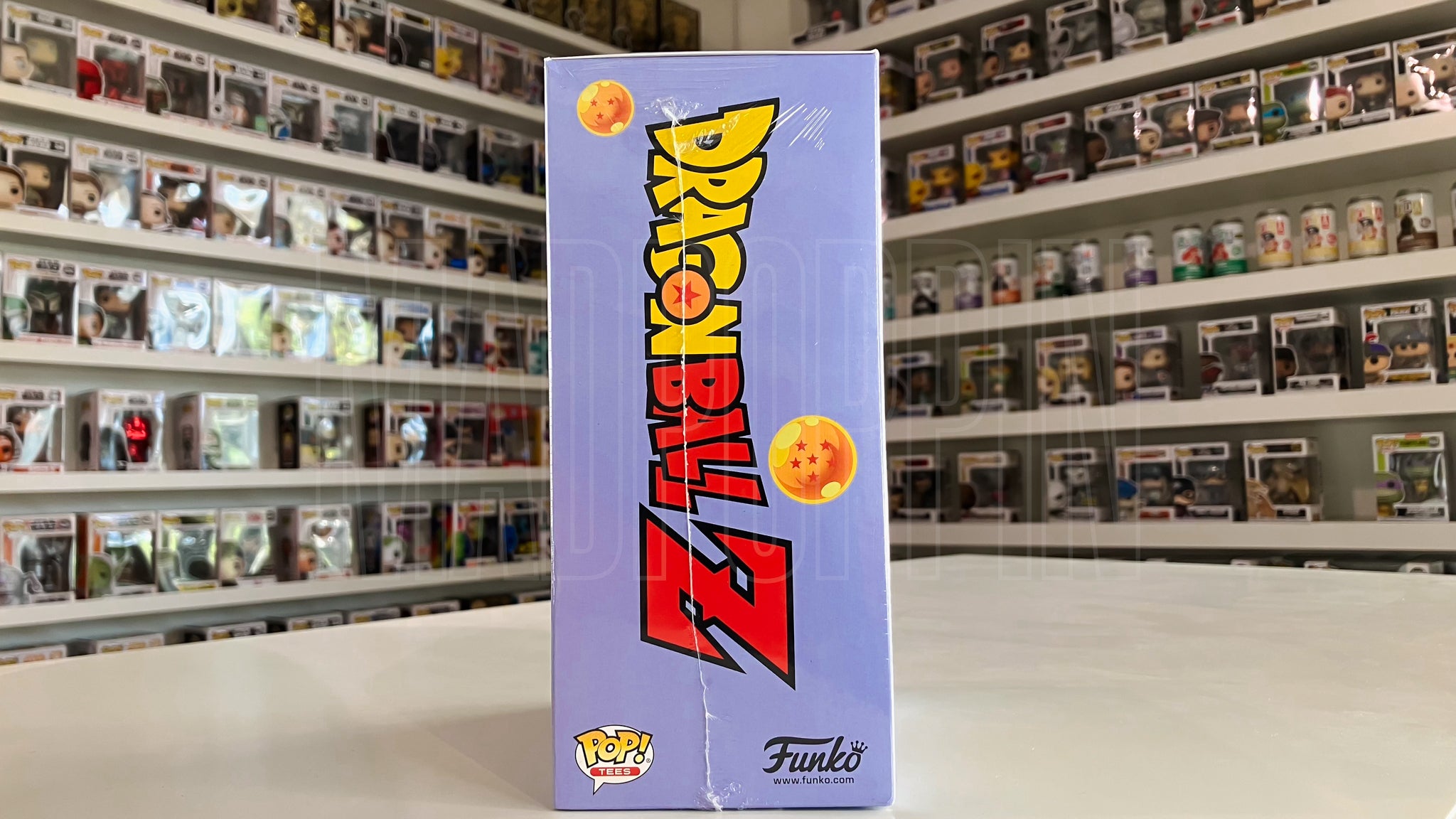 Funko Pop Anime Dragon Ball Z Goku Windy Kamhameha Medium Tee GameStop 642