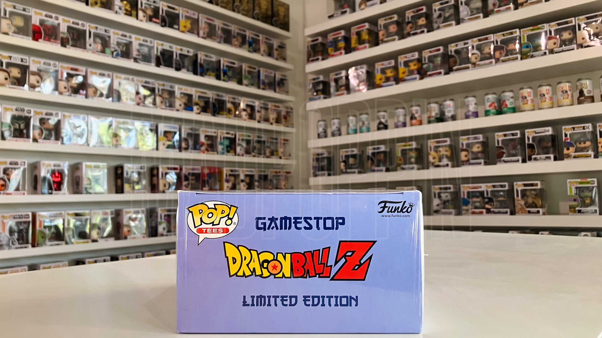 Funko Pop Anime Dragon Ball Z Goku Windy Kamhameha Medium Tee GameStop 642