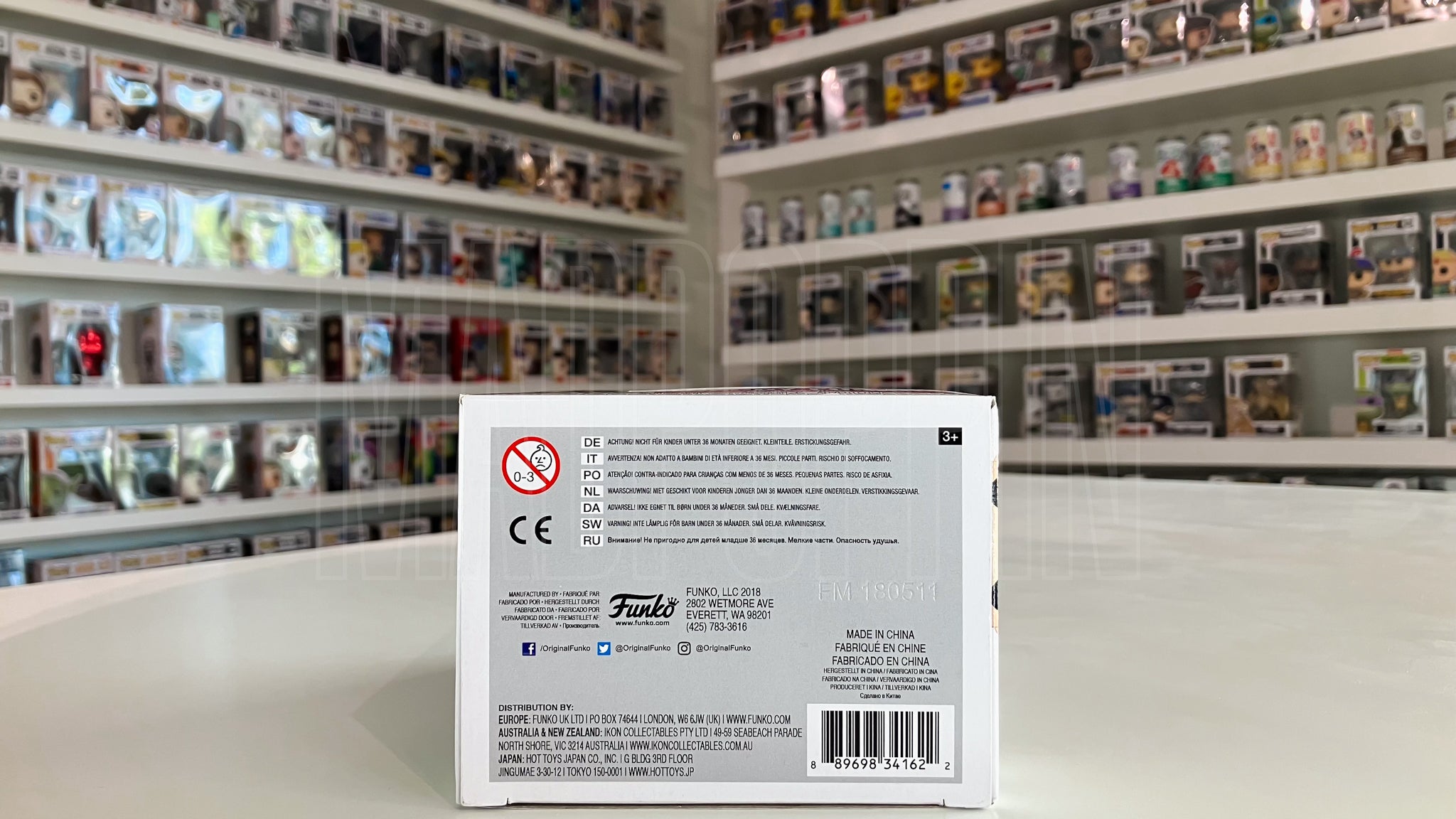 Funko Pop Fundays Freddy Funko Pink Chrome 1000 pcs San Diego Comic Con SE