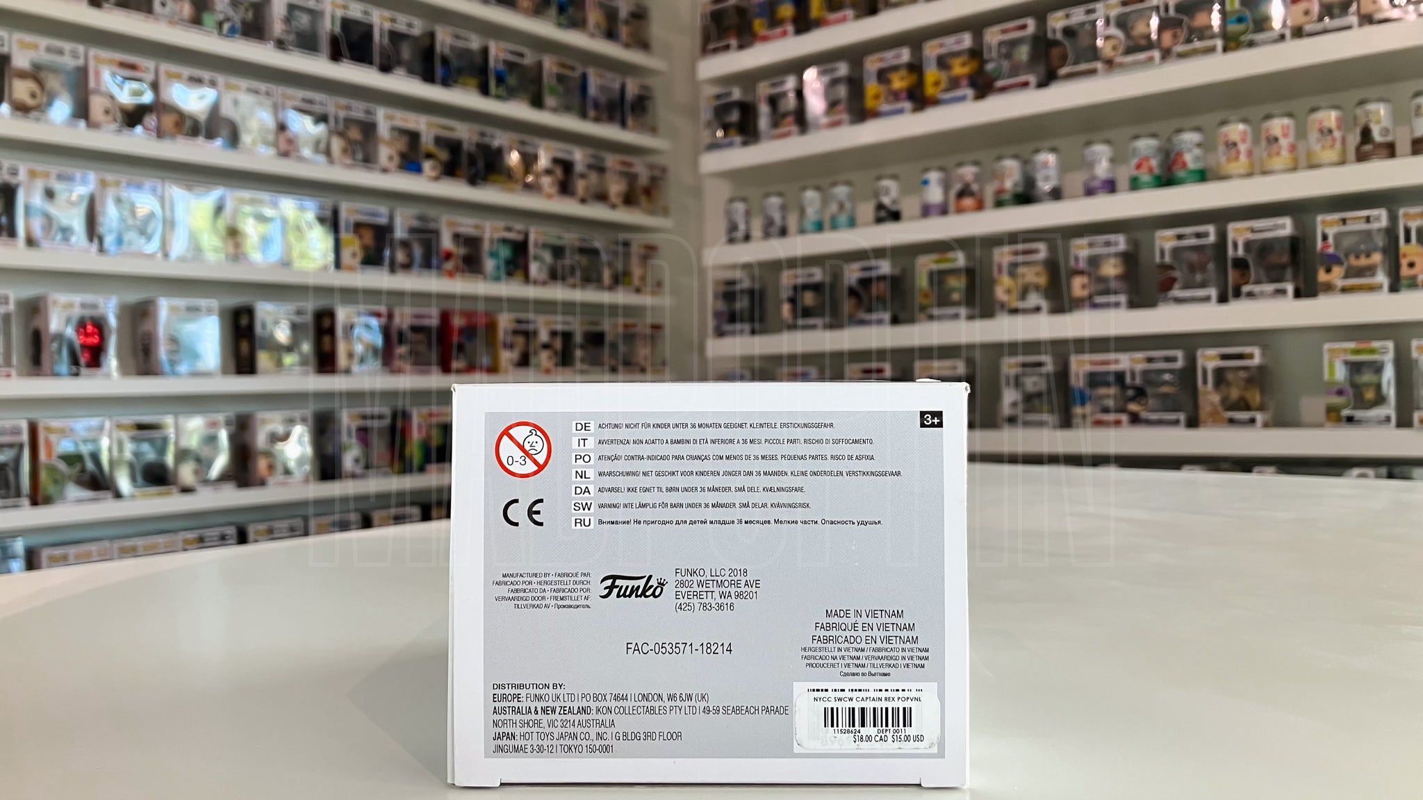 Funko Pop Star Wars The Clone Wars Captain Rex Fall Convention NYCC 274