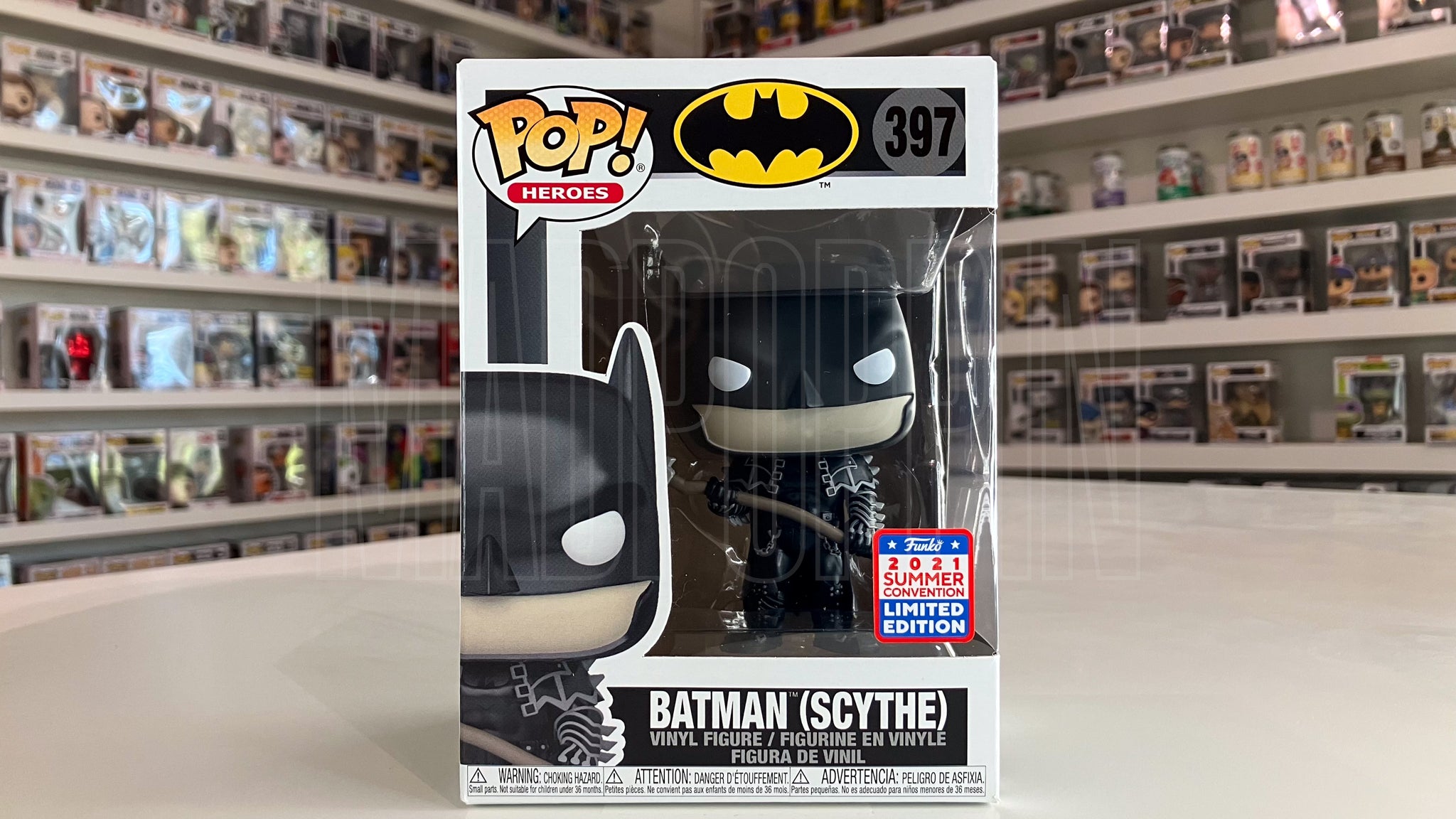 Funko Pop DC Super Heroes Batman Scythe Summer Virtual Funkon Exclusive 397