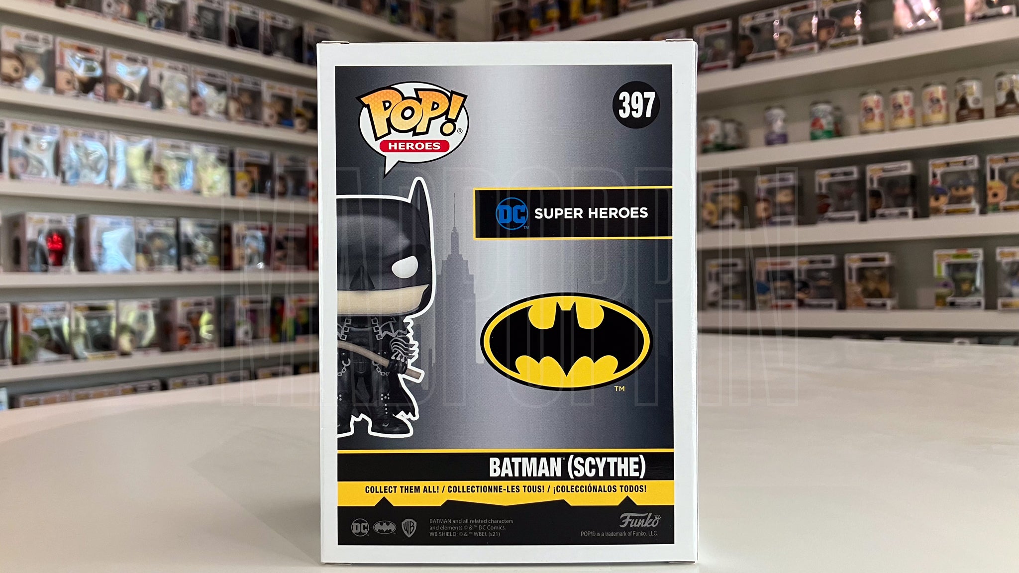 Funko Pop DC Super Heroes Batman Scythe Summer Virtual Funkon Exclusive 397