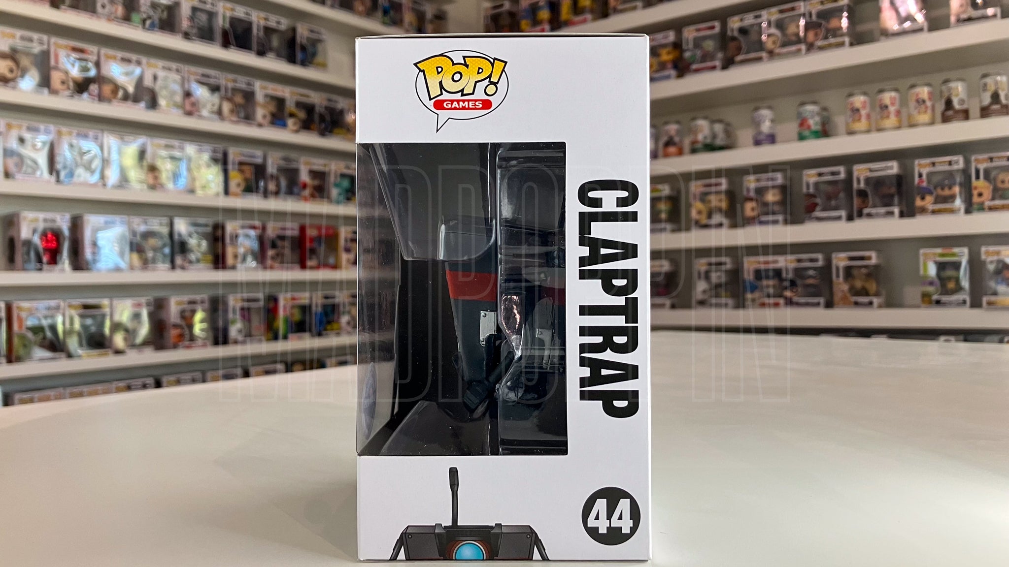 Funko Pop Games Borderlands Claptrap Gray GameStop Exclusive 44