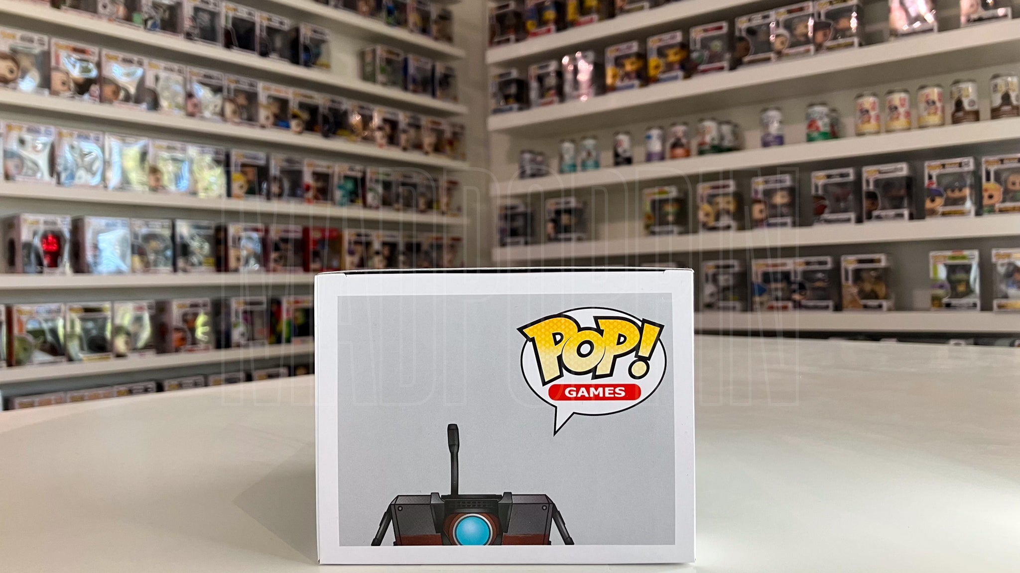 Funko Pop Games Borderlands Claptrap Gray GameStop Exclusive 44