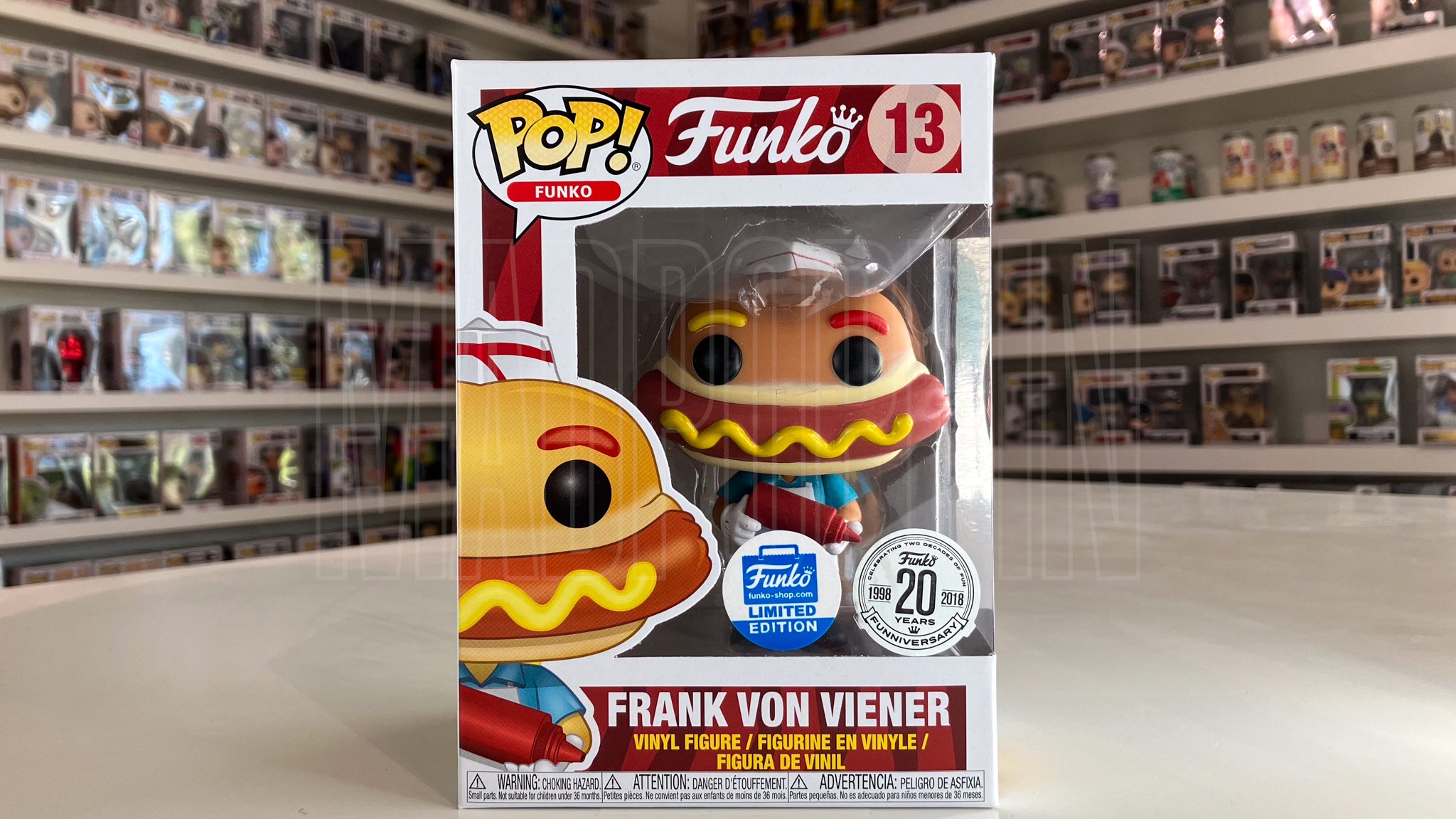 Funko Pop Frank Von Vierner Funko-Shop.com Exclusive 13