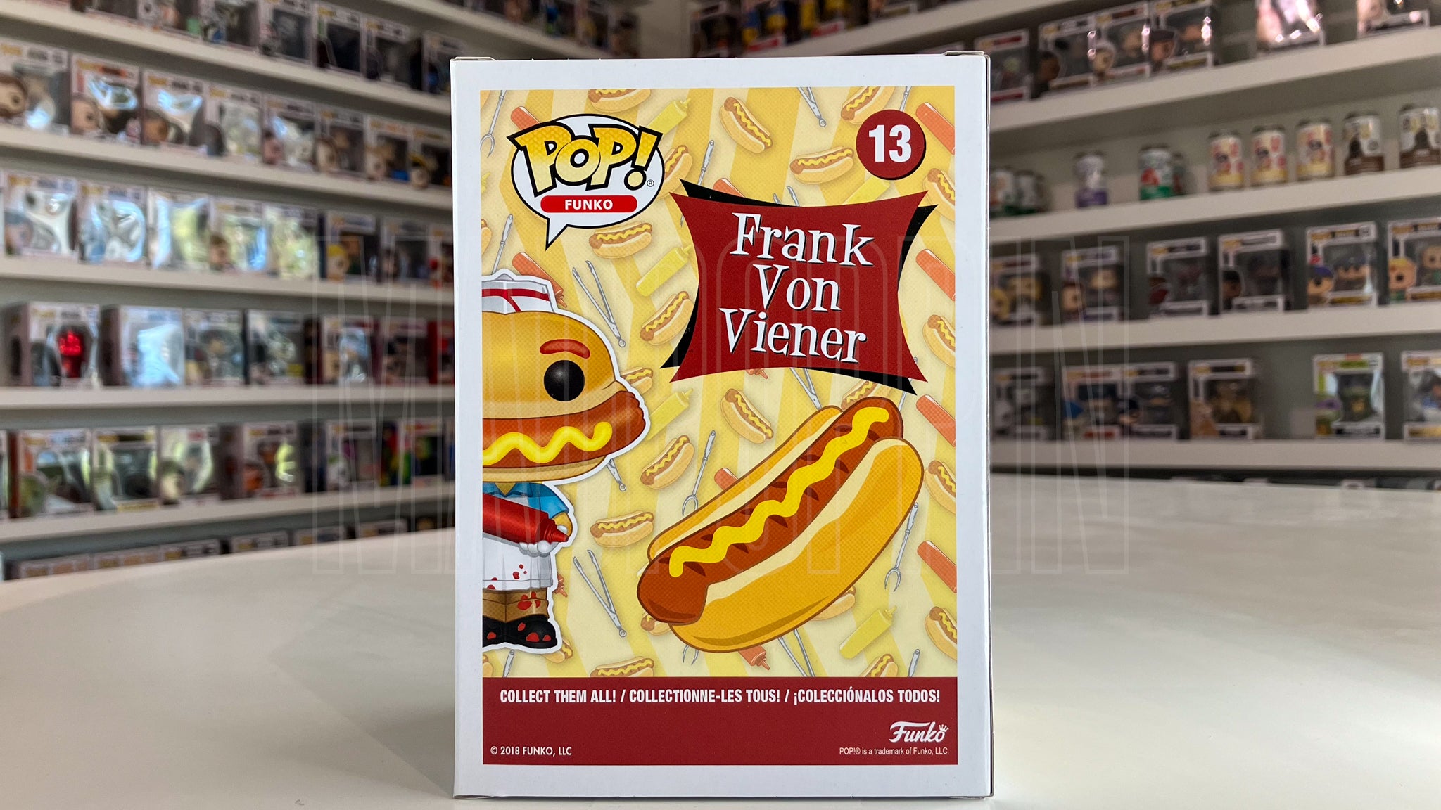 Funko Pop Frank Von Vierner Funko-Shop.com Exclusive 13