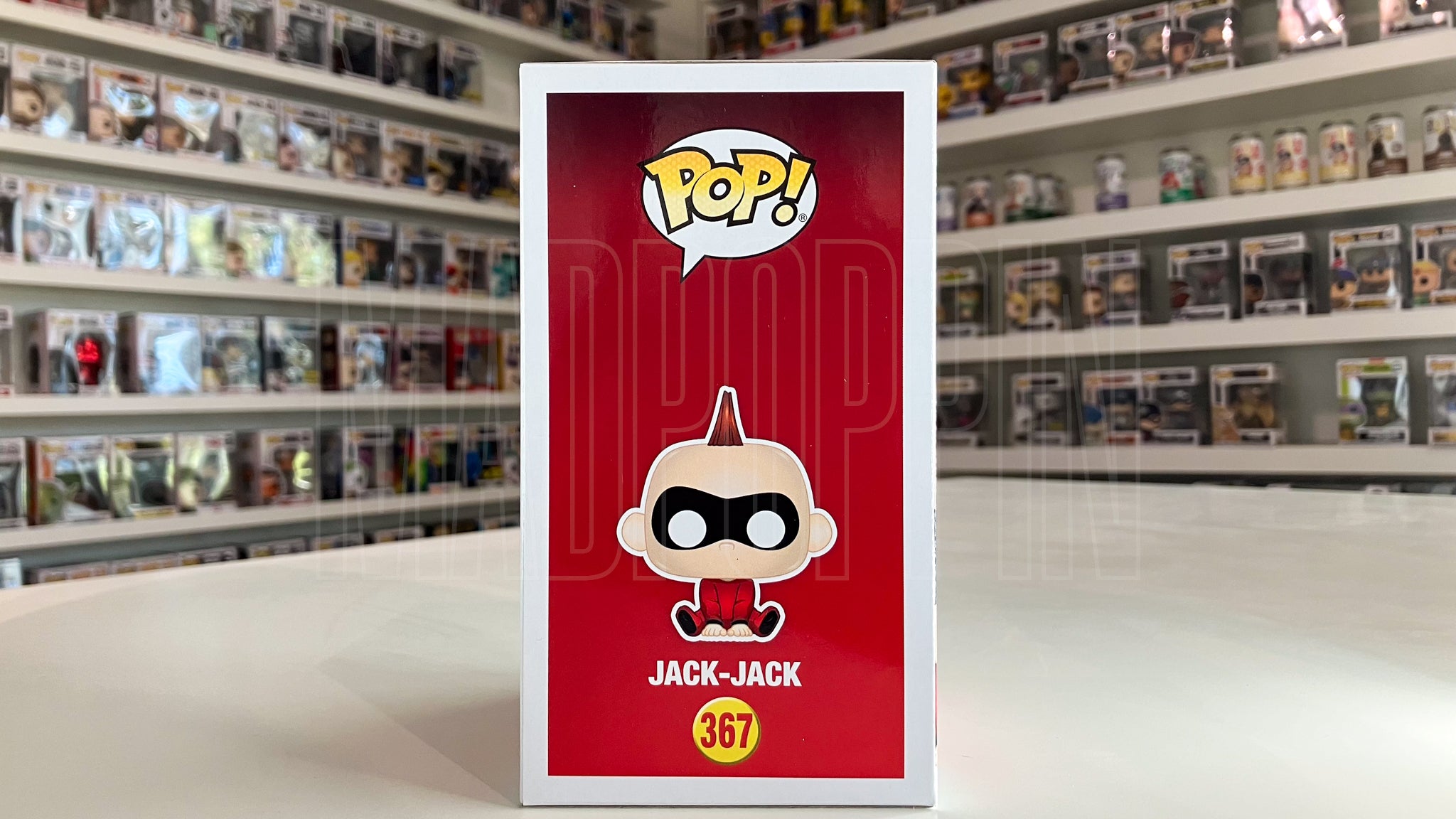 Funko Pop Disney Pixar Incredibles 2 Jack-Jack Chrome Hot Topic Exclusive 367