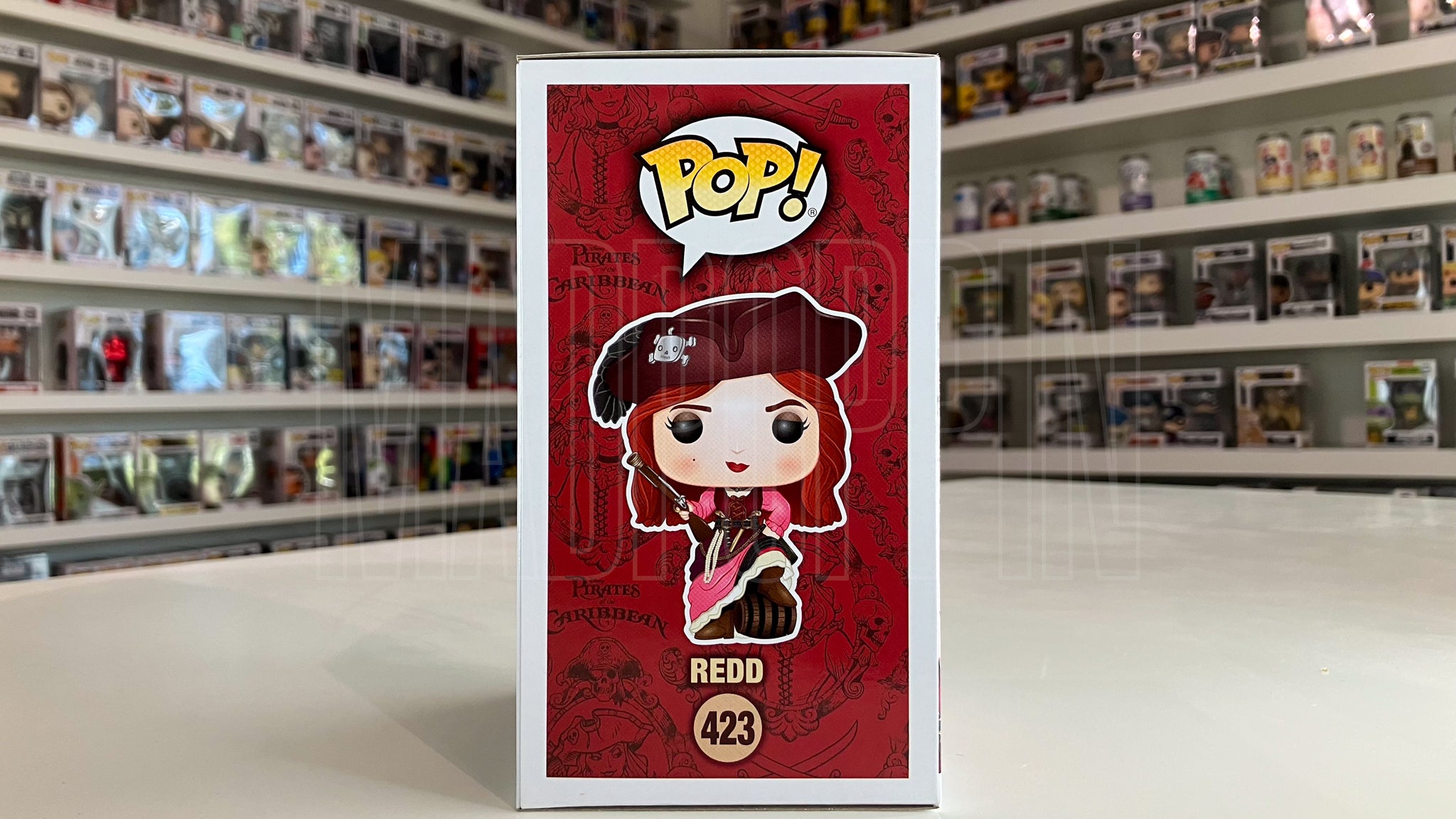 Funko Pop Disney Pirates of the Caribbean Redd Parks Exclusive 423