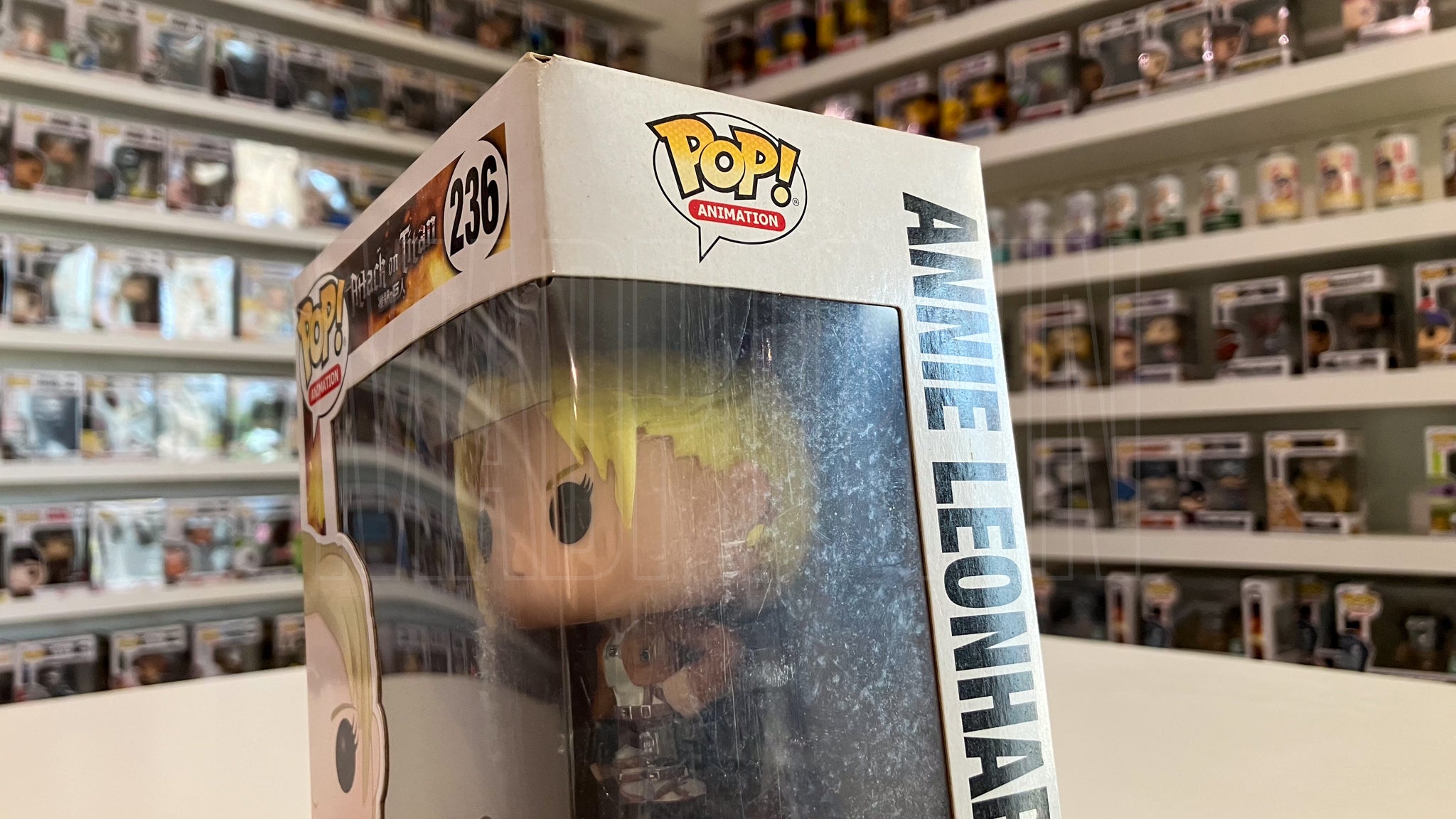 Funko Pop Anime Attack on Titan Annie Leonhart Vaulted 236