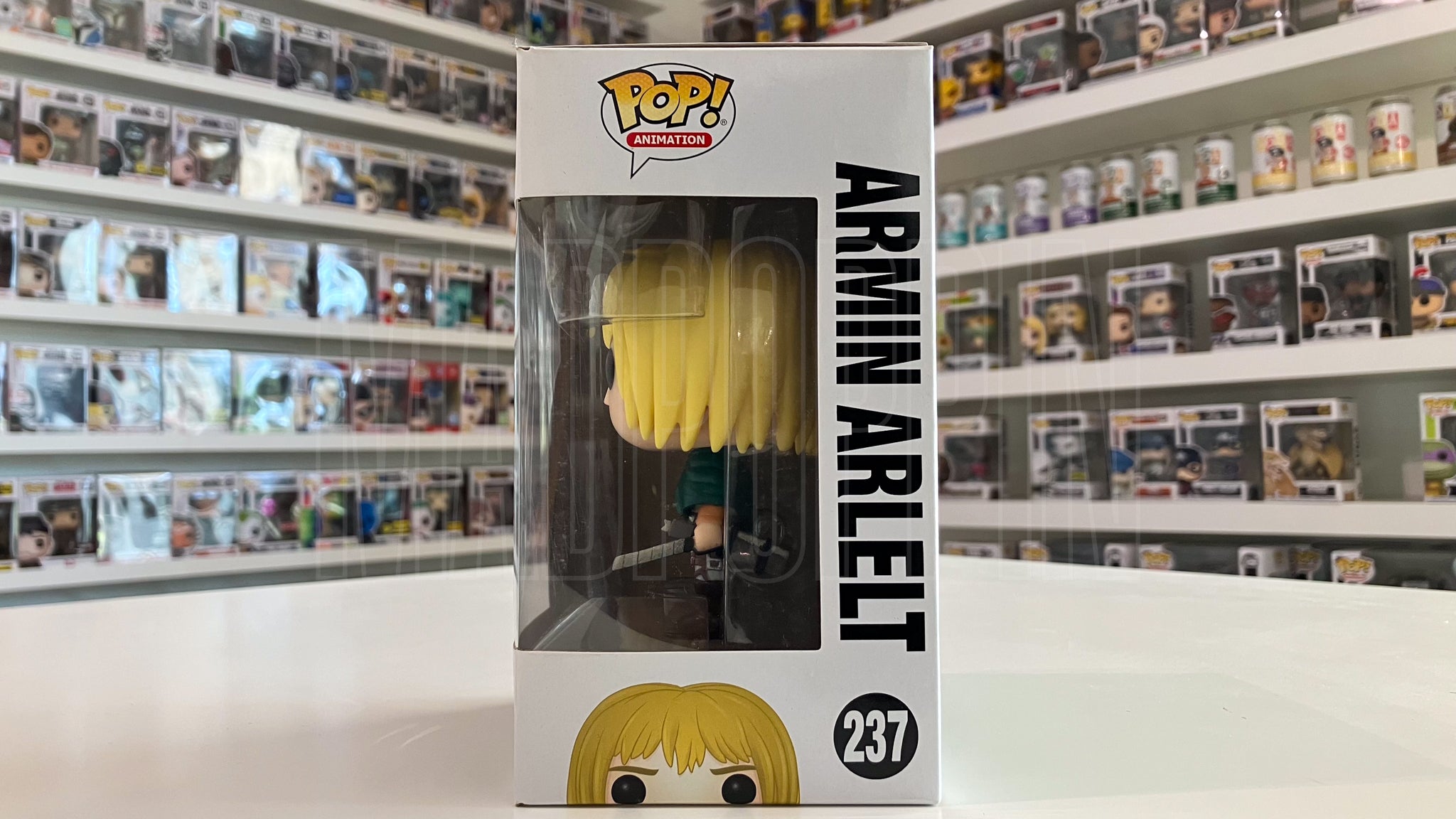 Funko Pop Anime Attack on Titan Armin Arlelt FYE Exclusive 237