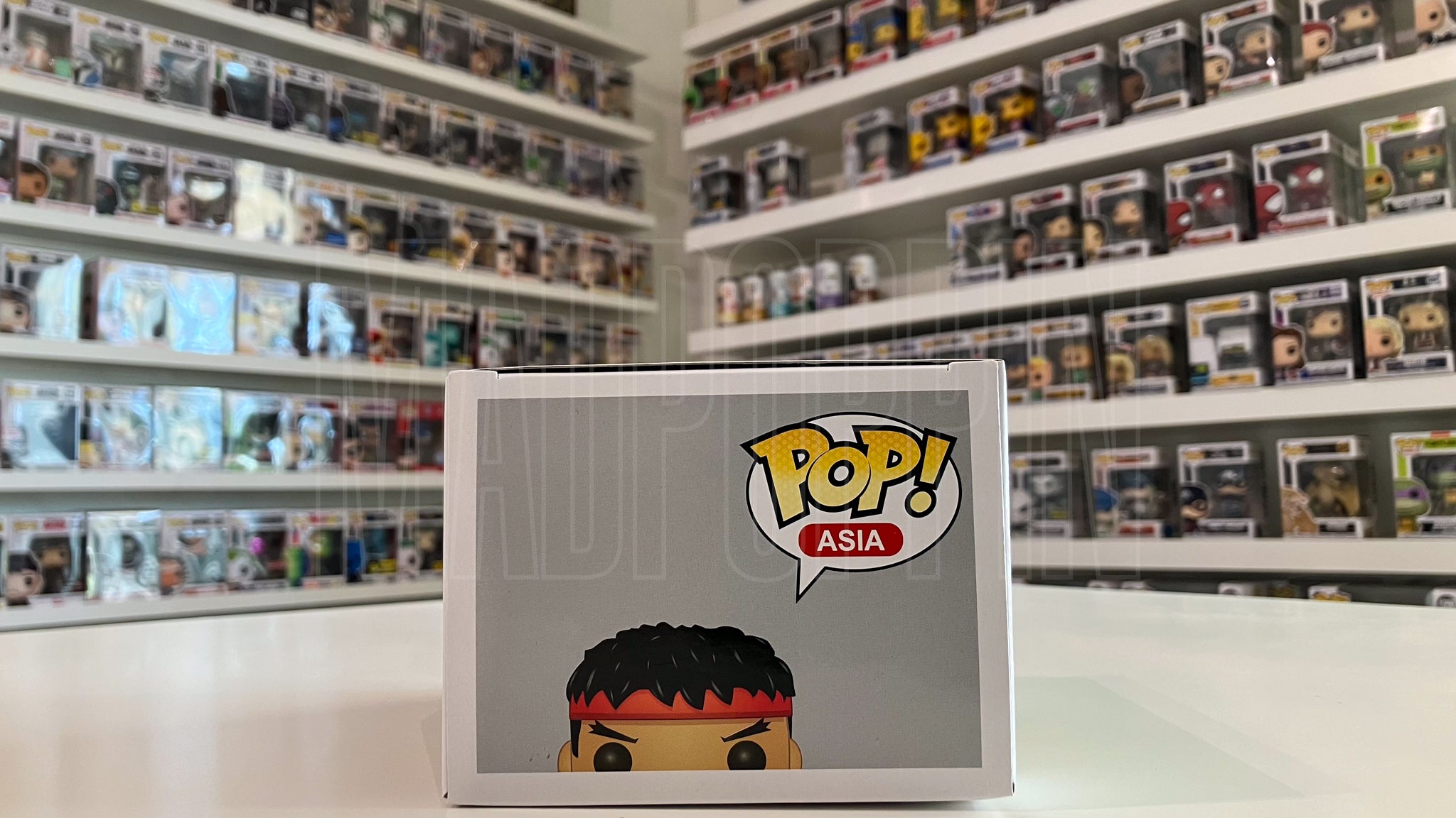 Funko Pop Asia Street Fighter Ryu Chase Gold SDCC Poplife Exclusive 71