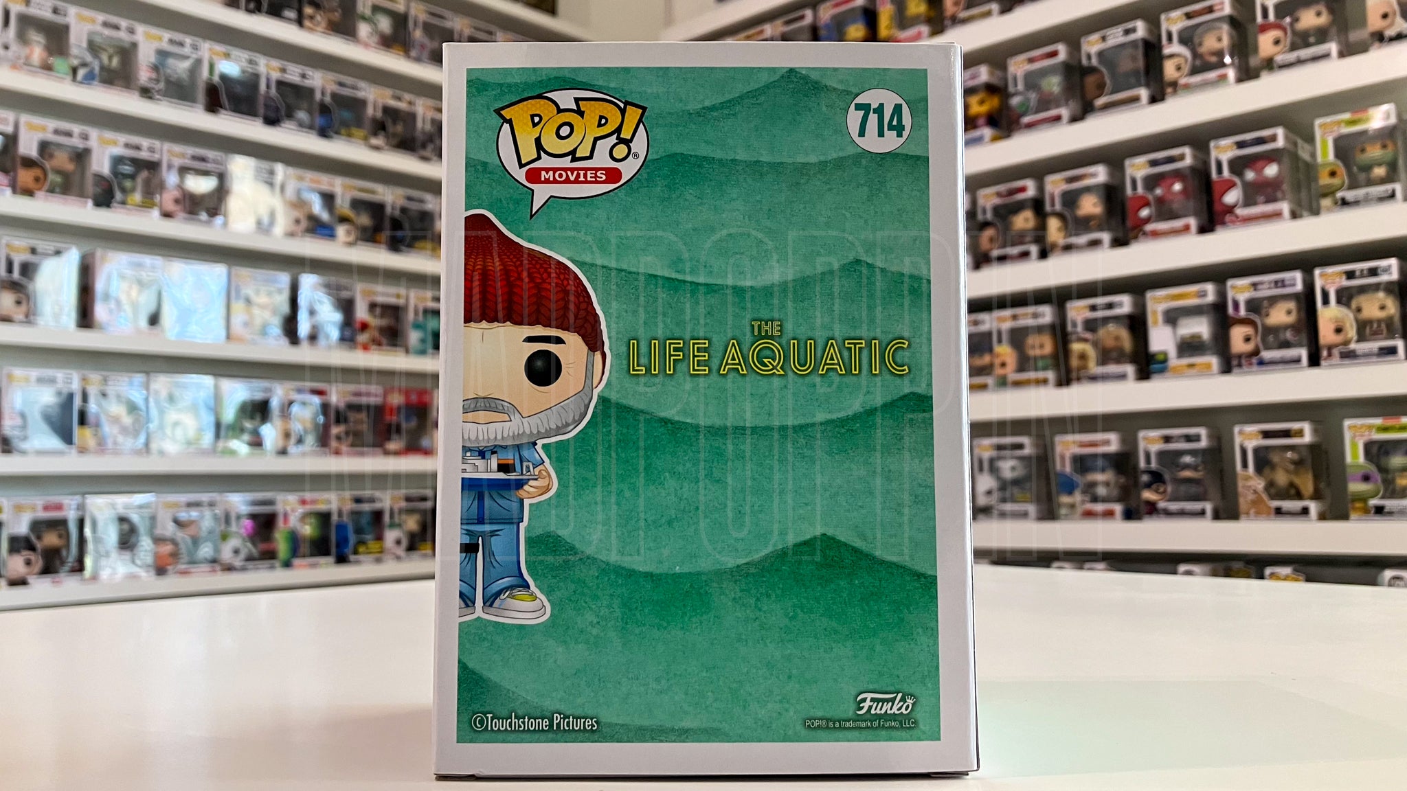 Funko Pop Movies The Life Aquatic Steve Emerald City Comic Con Exclusive 714