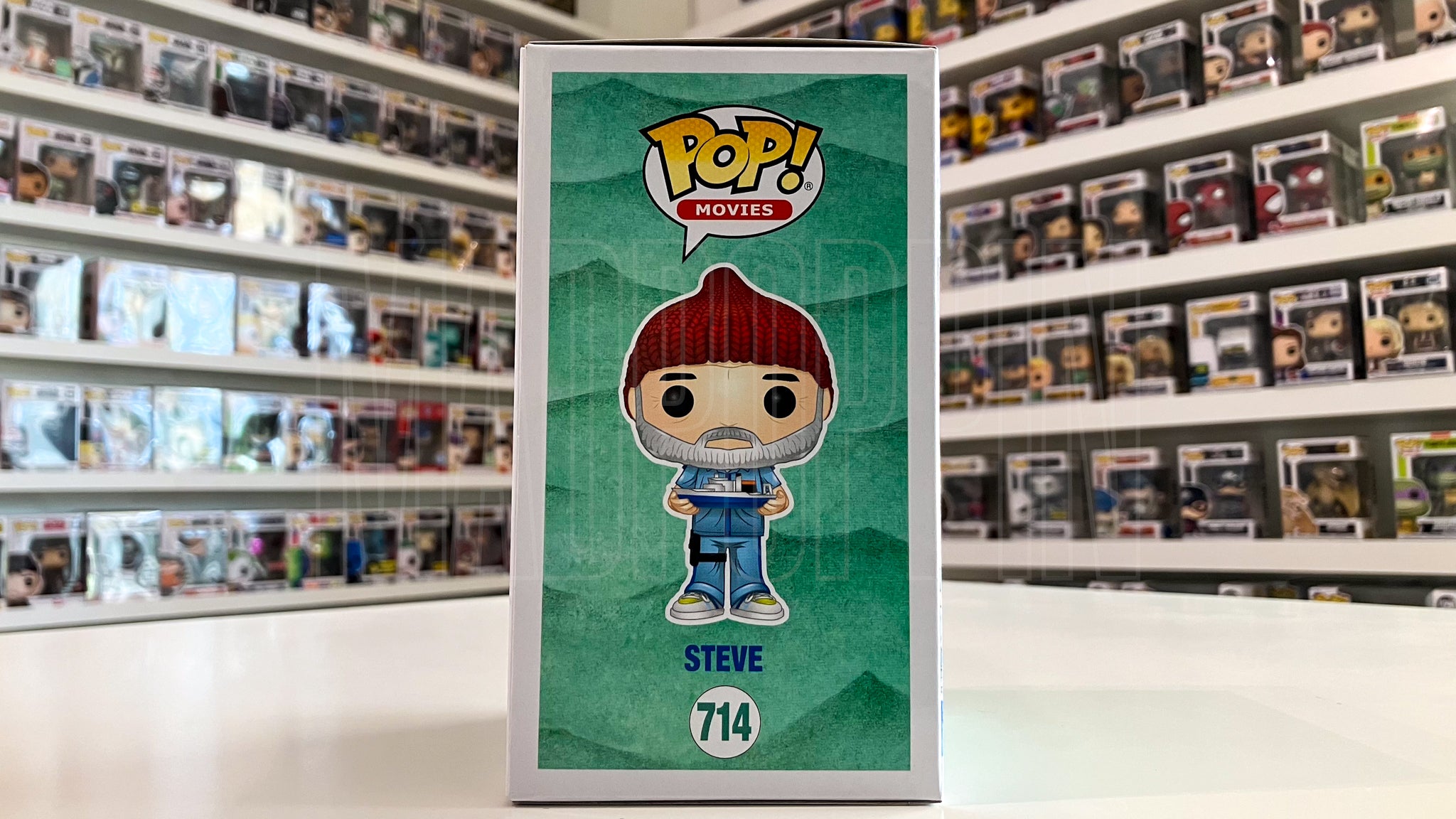 Funko Pop Movies The Life Aquatic Steve Emerald City Comic Con Exclusive 714