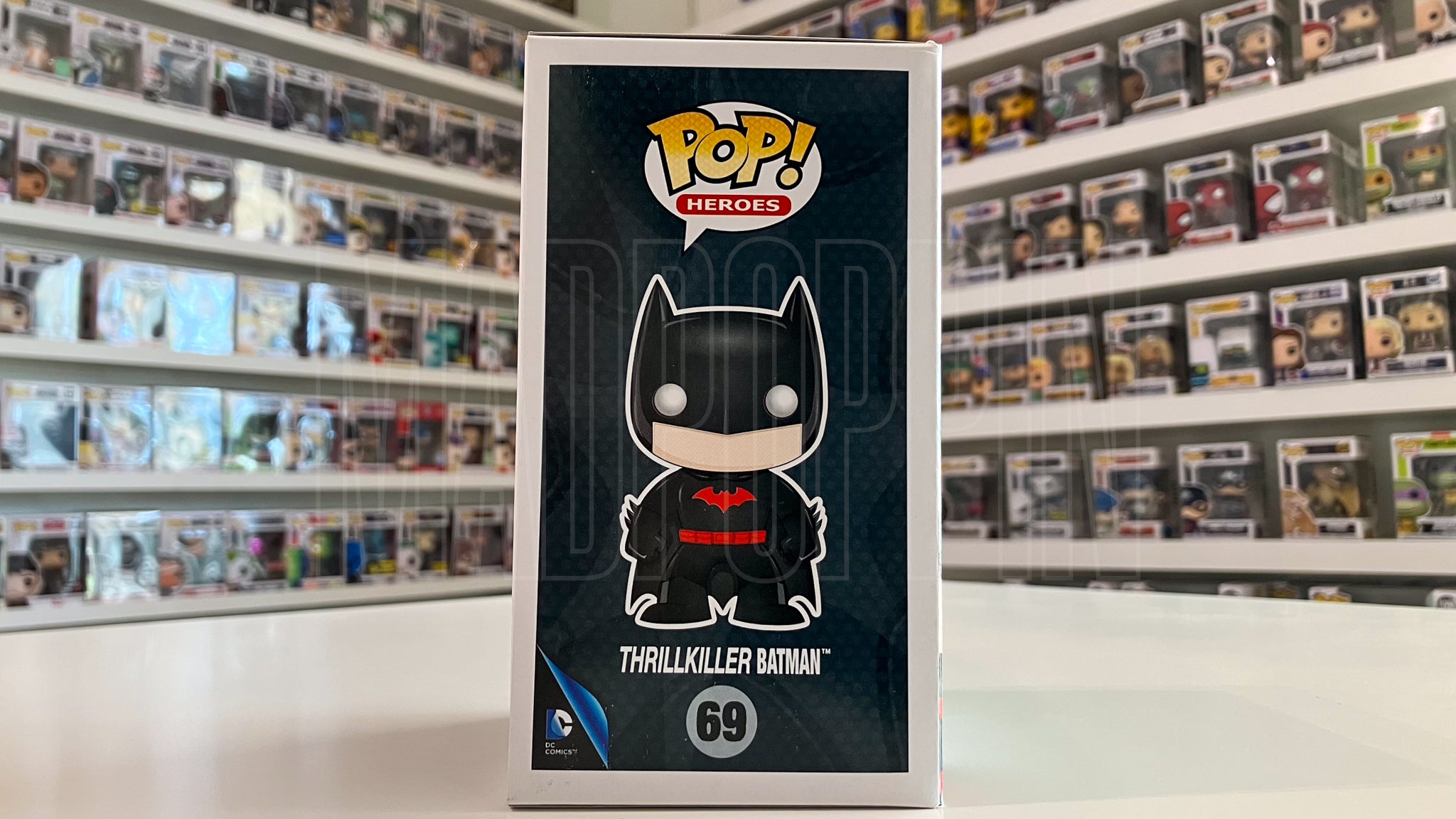 Funko Pop Heroes DC Super Heroes Thrillkiller Batman Midtown Comics Exclusive 69