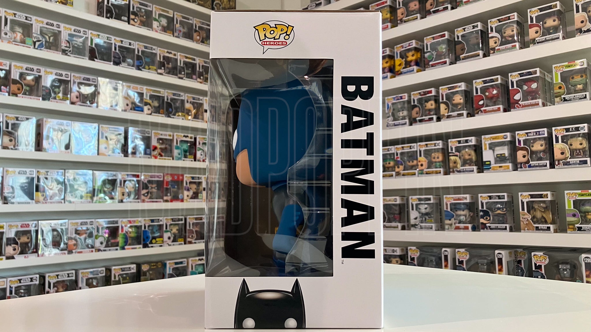 Funko Pop Heroes DC Universe Batman Blue Giant 9 Inch Chase PopLife Sticker