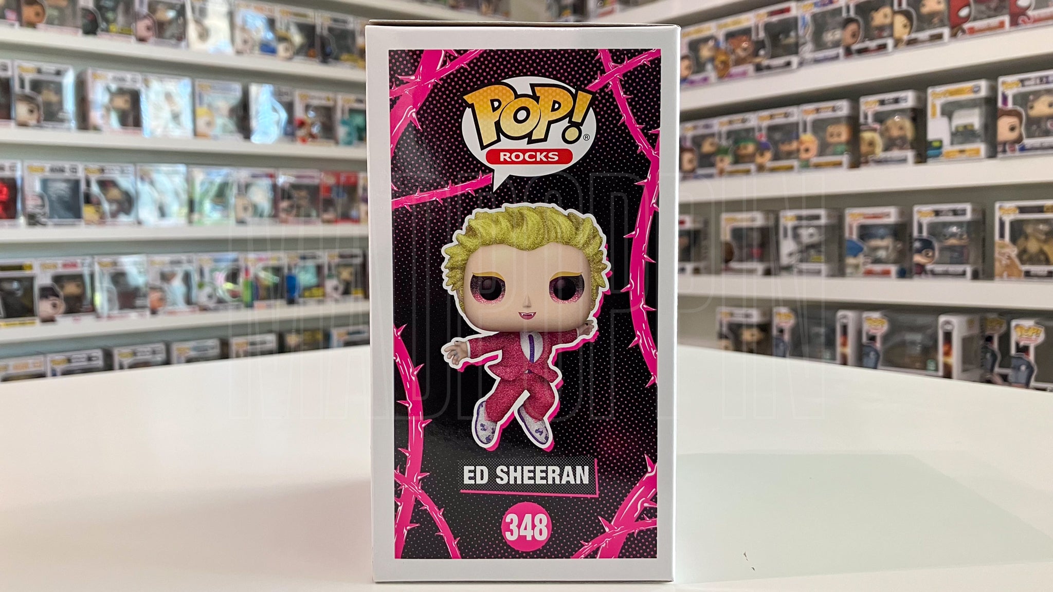 Funko Pop Rocks Ed Sheeran Bad Habits PX Diamond Exclusive 348