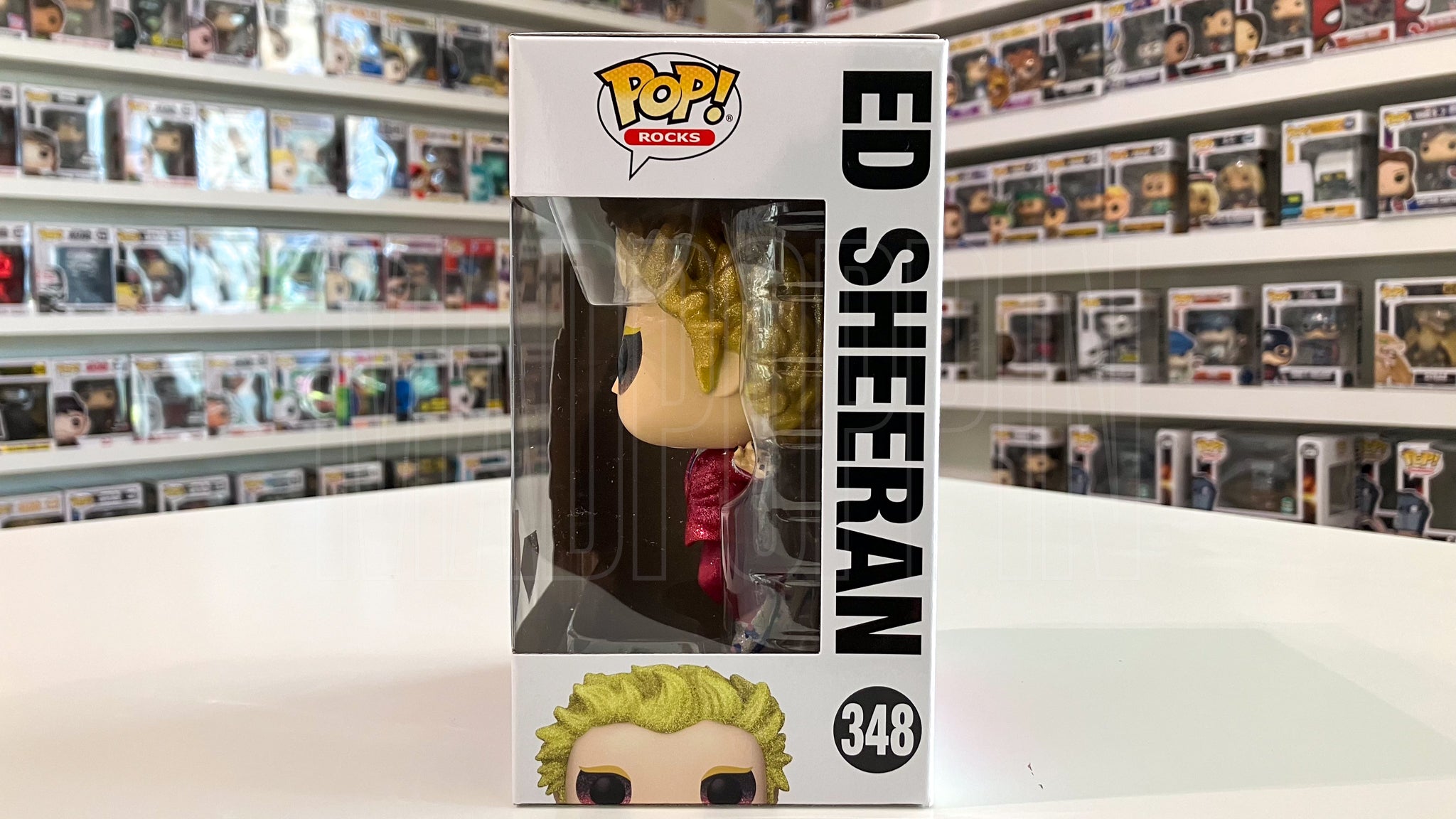 Funko Pop Rocks Ed Sheeran Bad Habits PX Diamond Exclusive 348