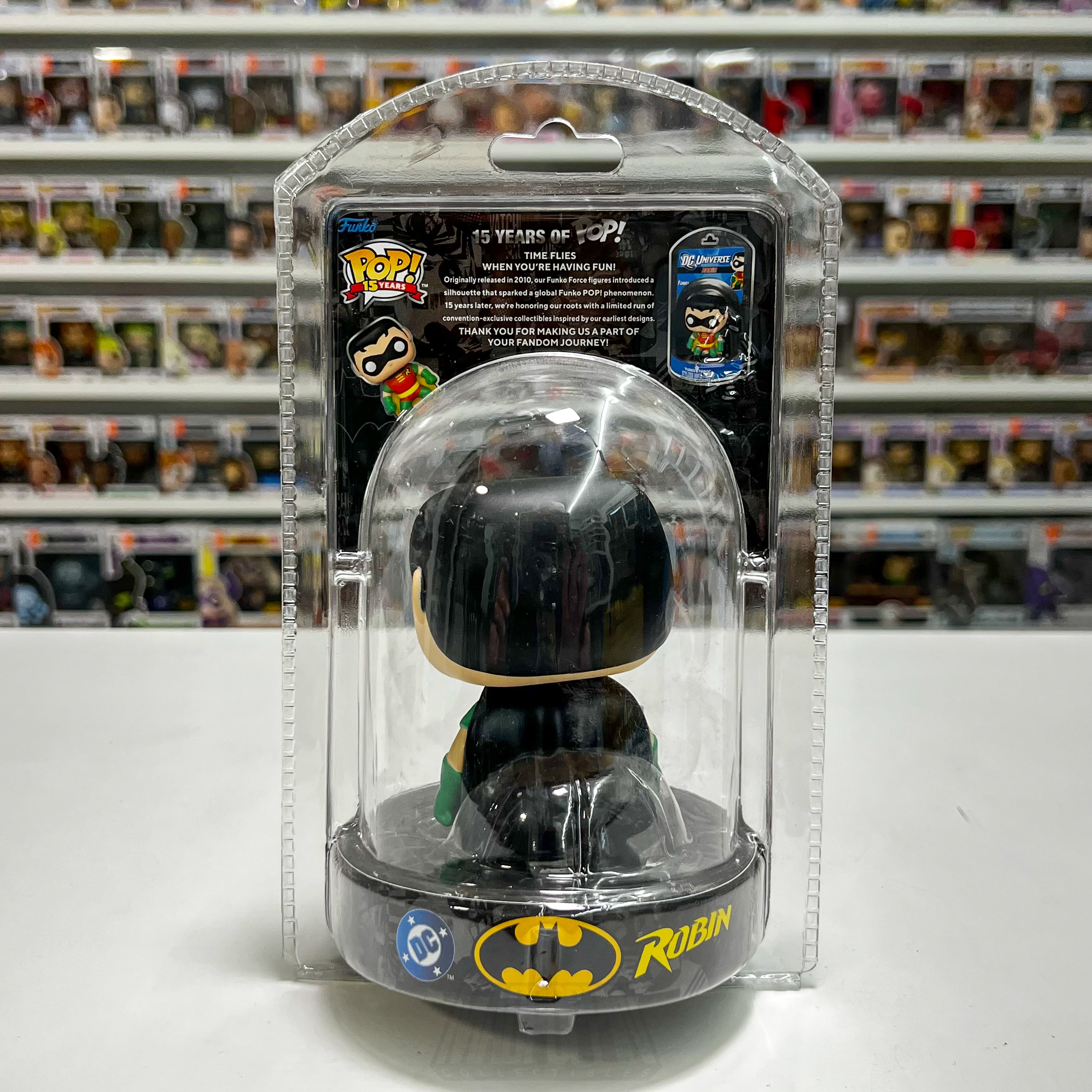 Funko Pop DC Heroes Robin Clamshell SDCC 2025 Exclusive LE 2010 Pcs Boy Wonder
