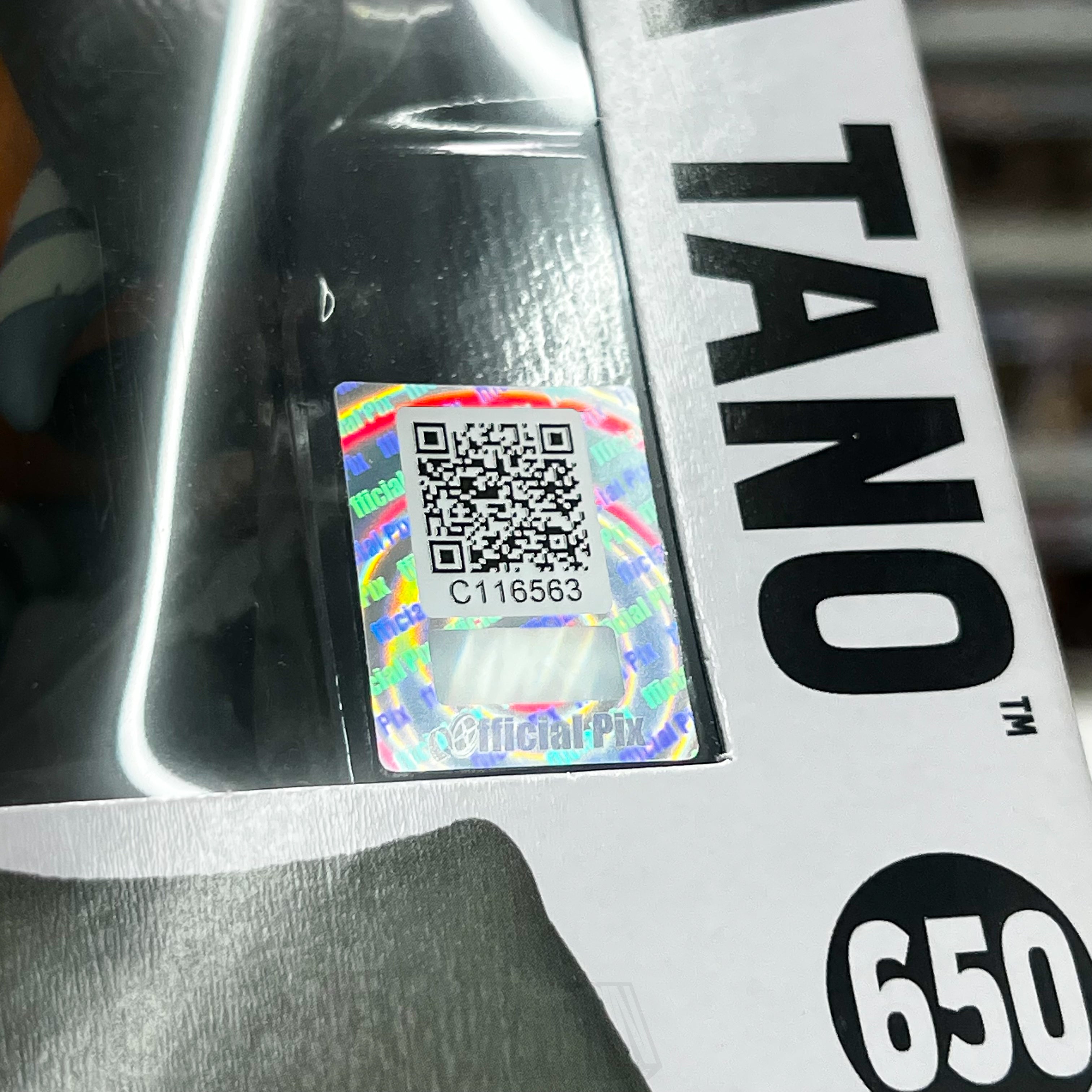 Funko Pop Star Wars Ahsoka Tano 650 Signed Ashley Eckstein Rosario Dawson COA