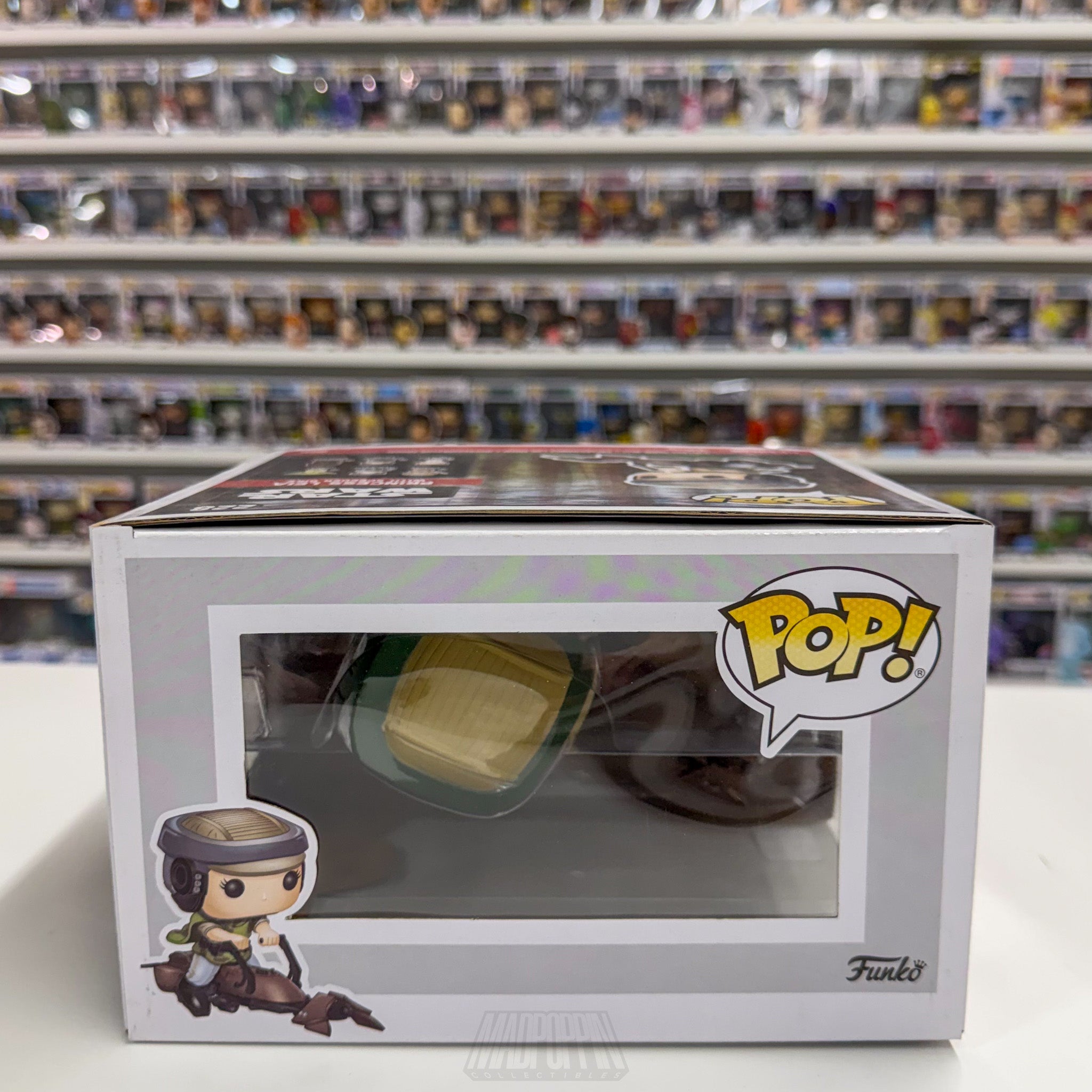 Funko Pop Ride Star Wars 228 Princess Leia Speeder Bike ROTJ 40th Anniversary