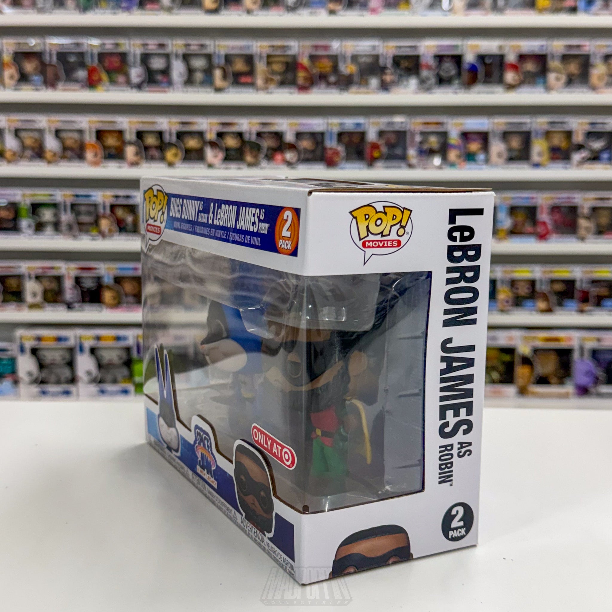 Funko Pop Space Jam A New Legacy 2-Pack Bugs Bunny Batman & LeBron Robin Target