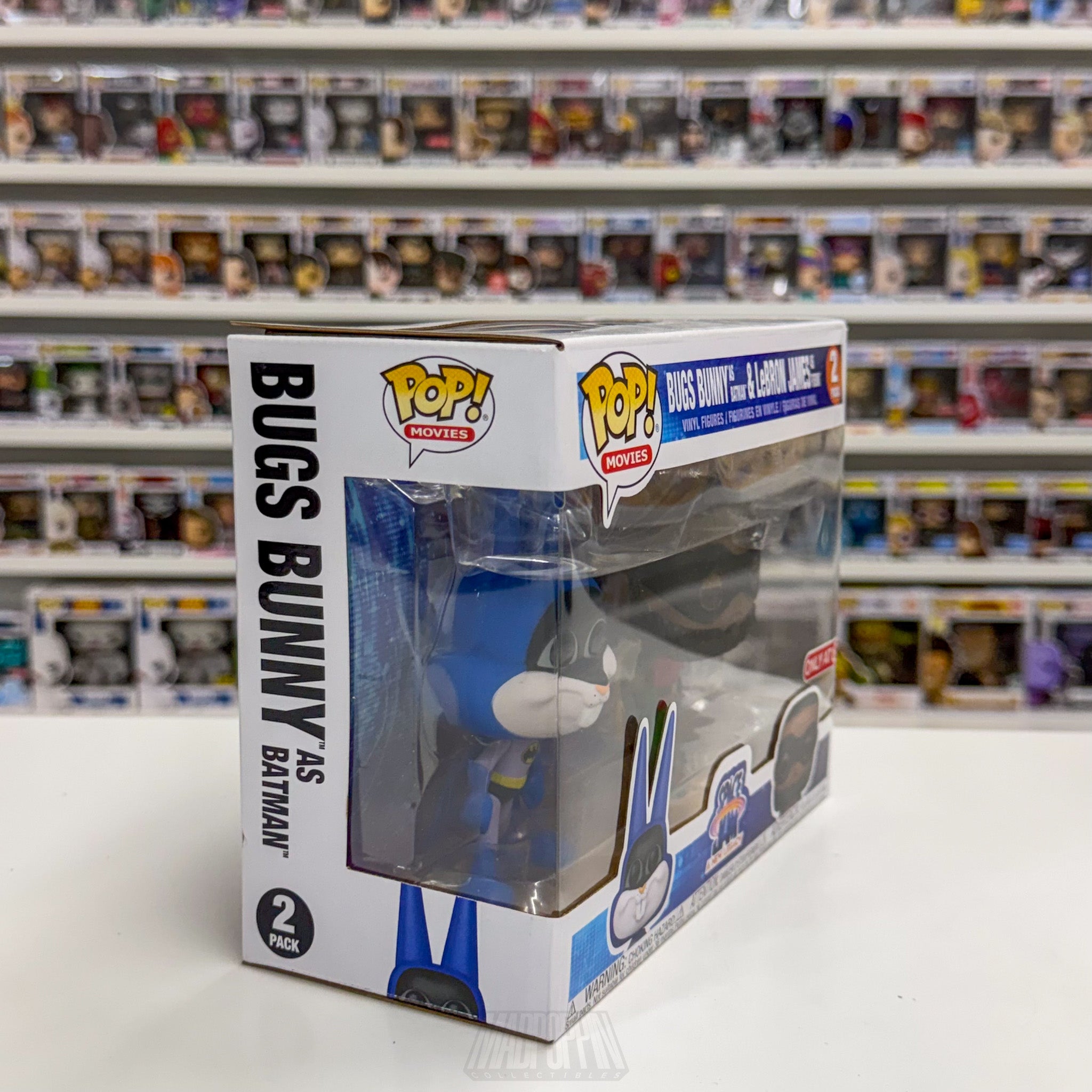Funko Pop Space Jam A New Legacy 2-Pack Bugs Bunny Batman & LeBron Robin Target