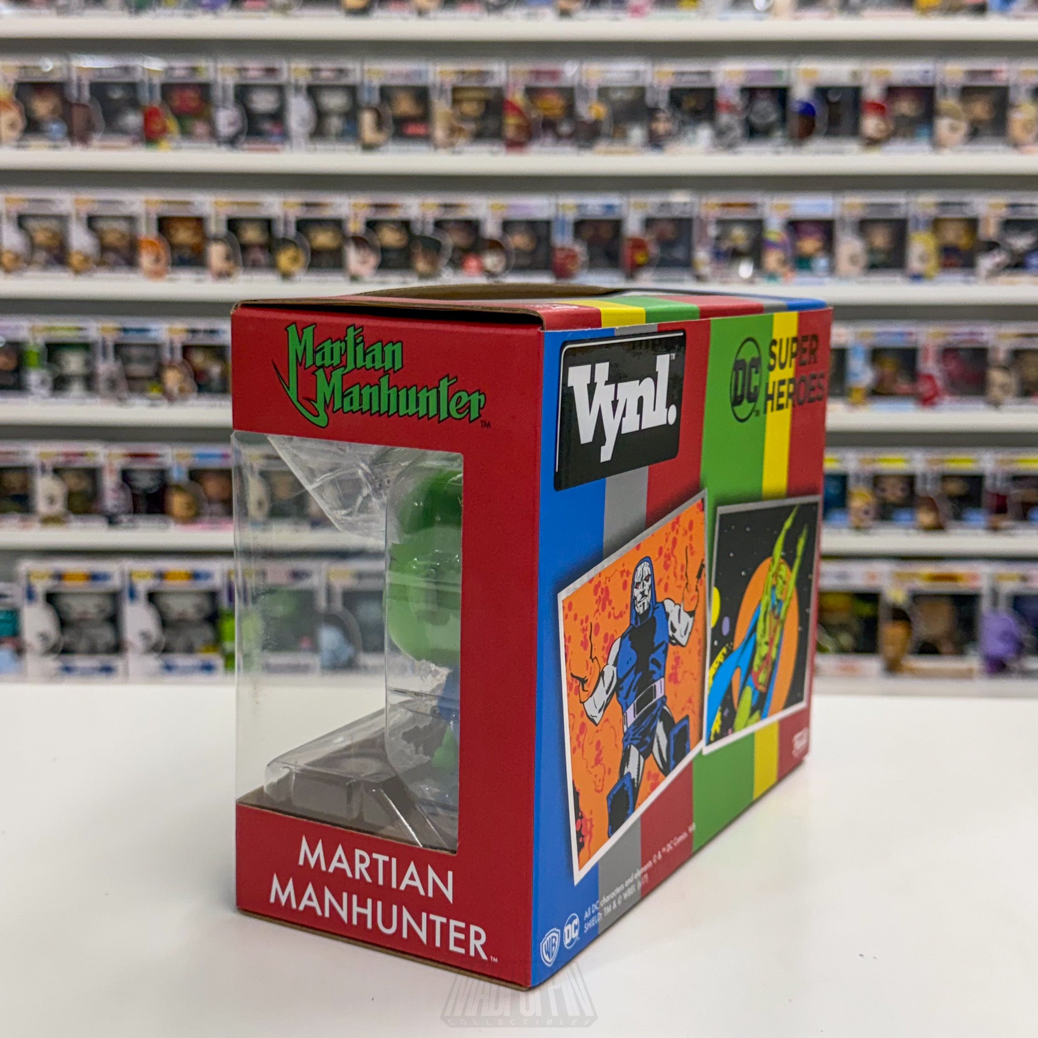 Funko Vynl DC Super Heroes Darkseid + Martian Manhunter 2Pack Toy Vinyl Figures