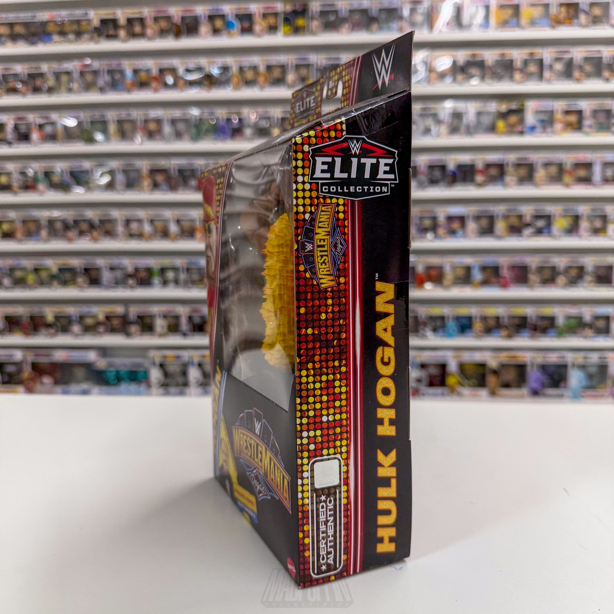 Mattel WWE Elite WrestleMania Vegas Hulk Rules Hogan BAF Hulkamania Wrestling