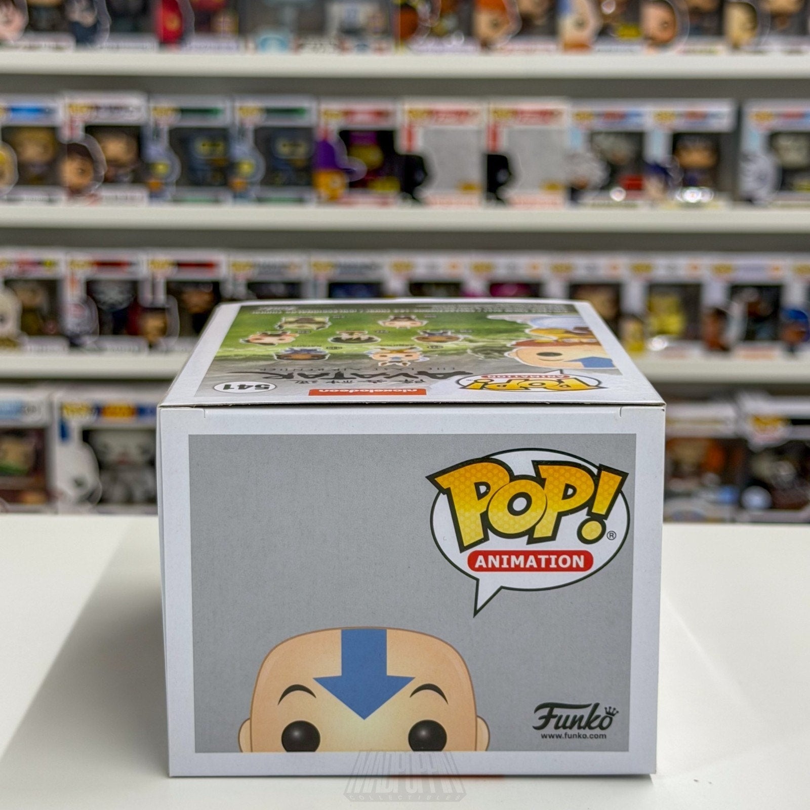Funko Pop Animation Nickelodeon Avatar Aang Airscooter Special Edition 541 Toy