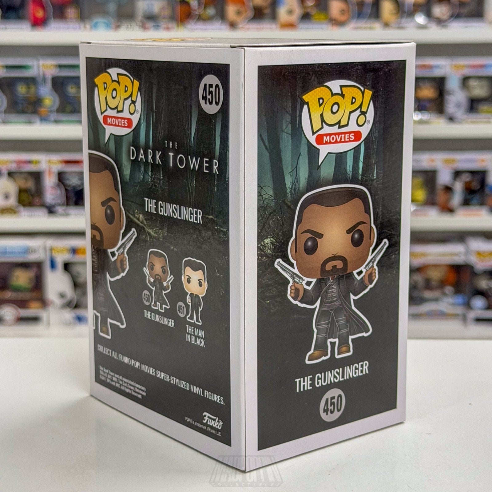 Funko Pop Movies Dark Tower The Gunslinger 450 Sci-Fi Western Toy Vinyl Figure