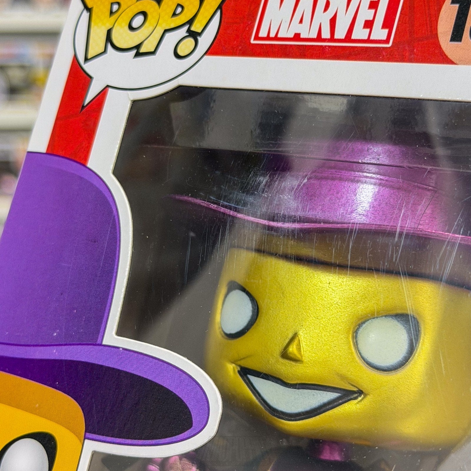 Funko Pop Marvel Madcap Metallic Chase Hot Topic 158 Mystery Box Vinyl Figure