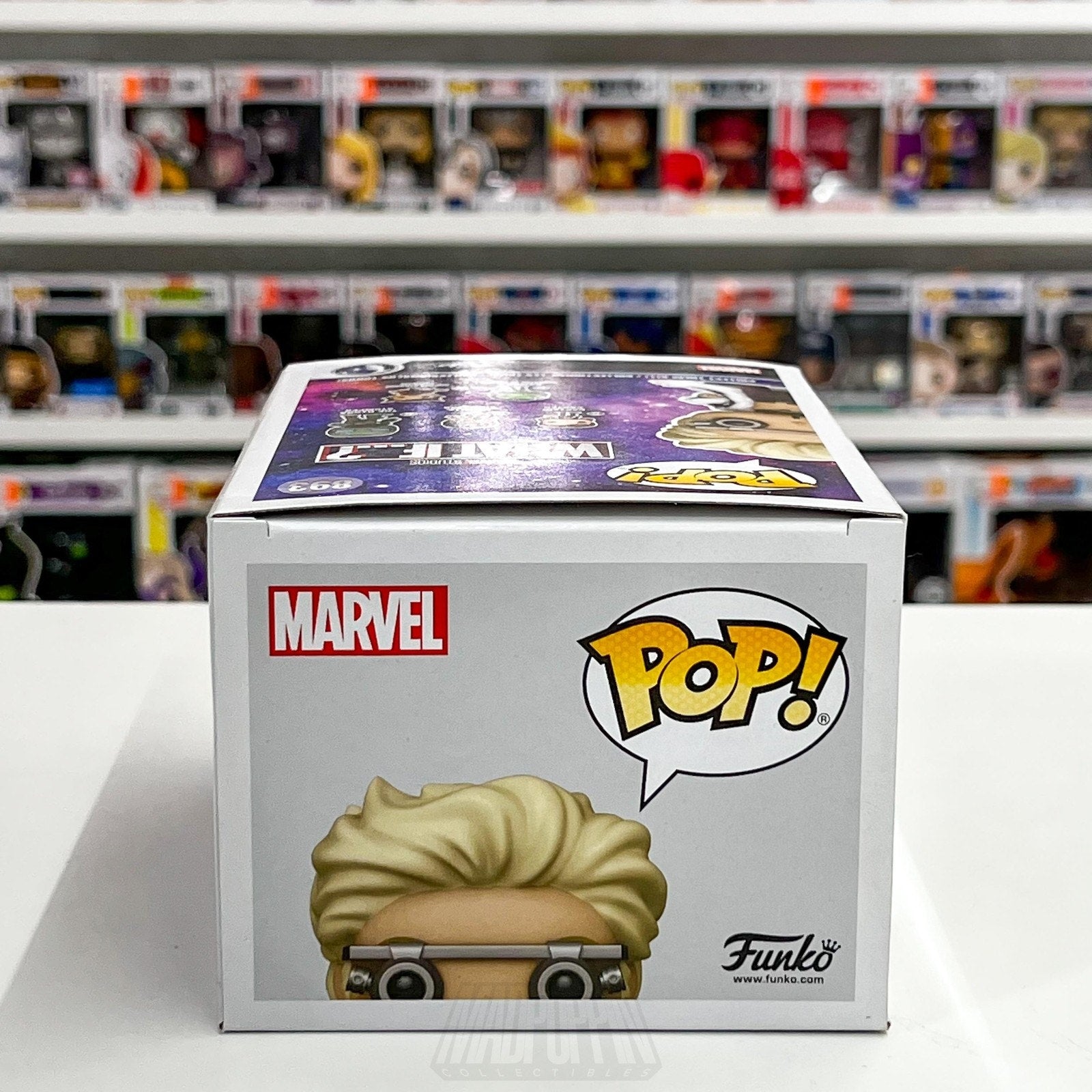 Funko Pop Marvel What If? The Collector 893 Exclusive Collector Corps Vinyl MCC