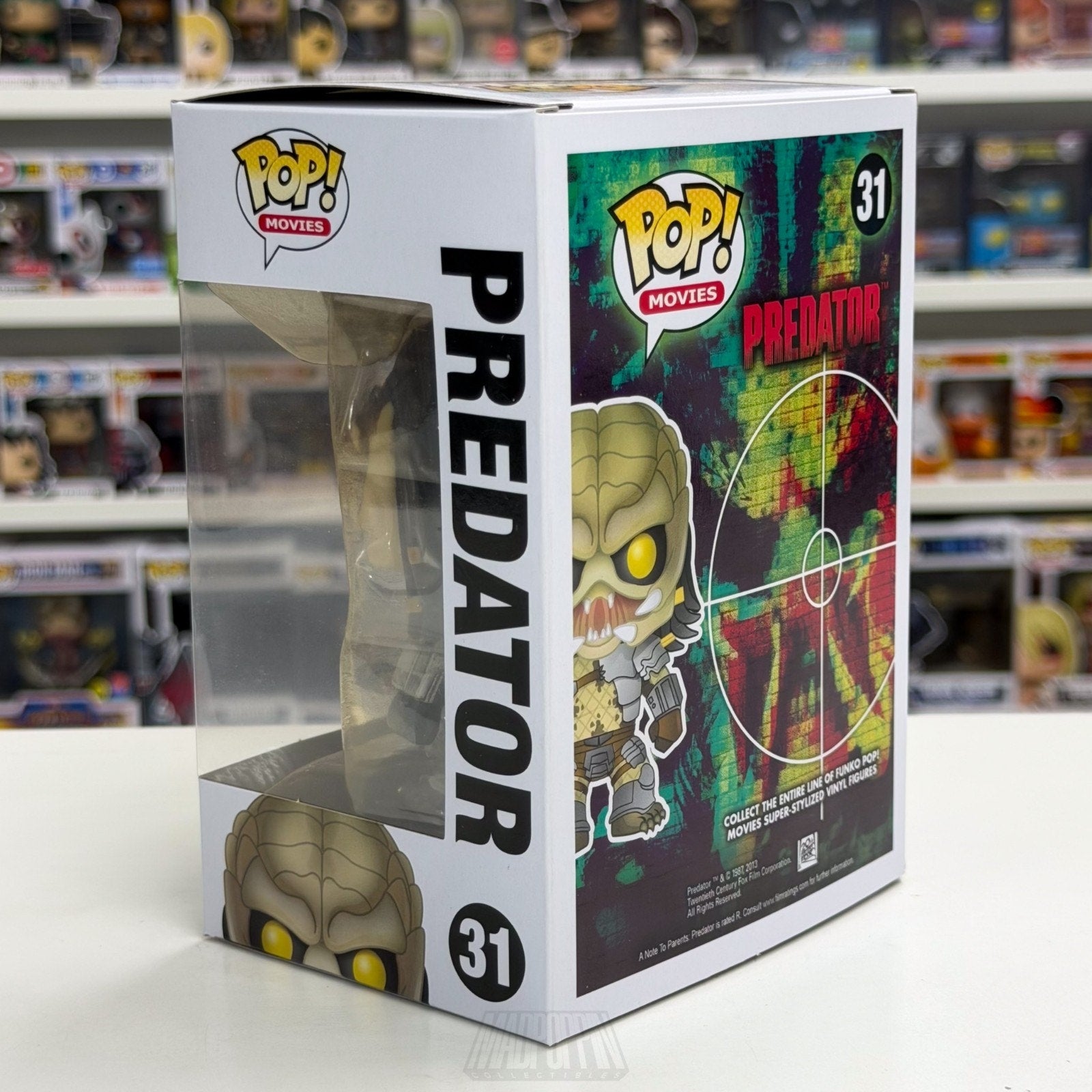 Funko Pop Movies Predator 31 Hunt Yautja Alien Species SciFi Horror Vinyl Figure