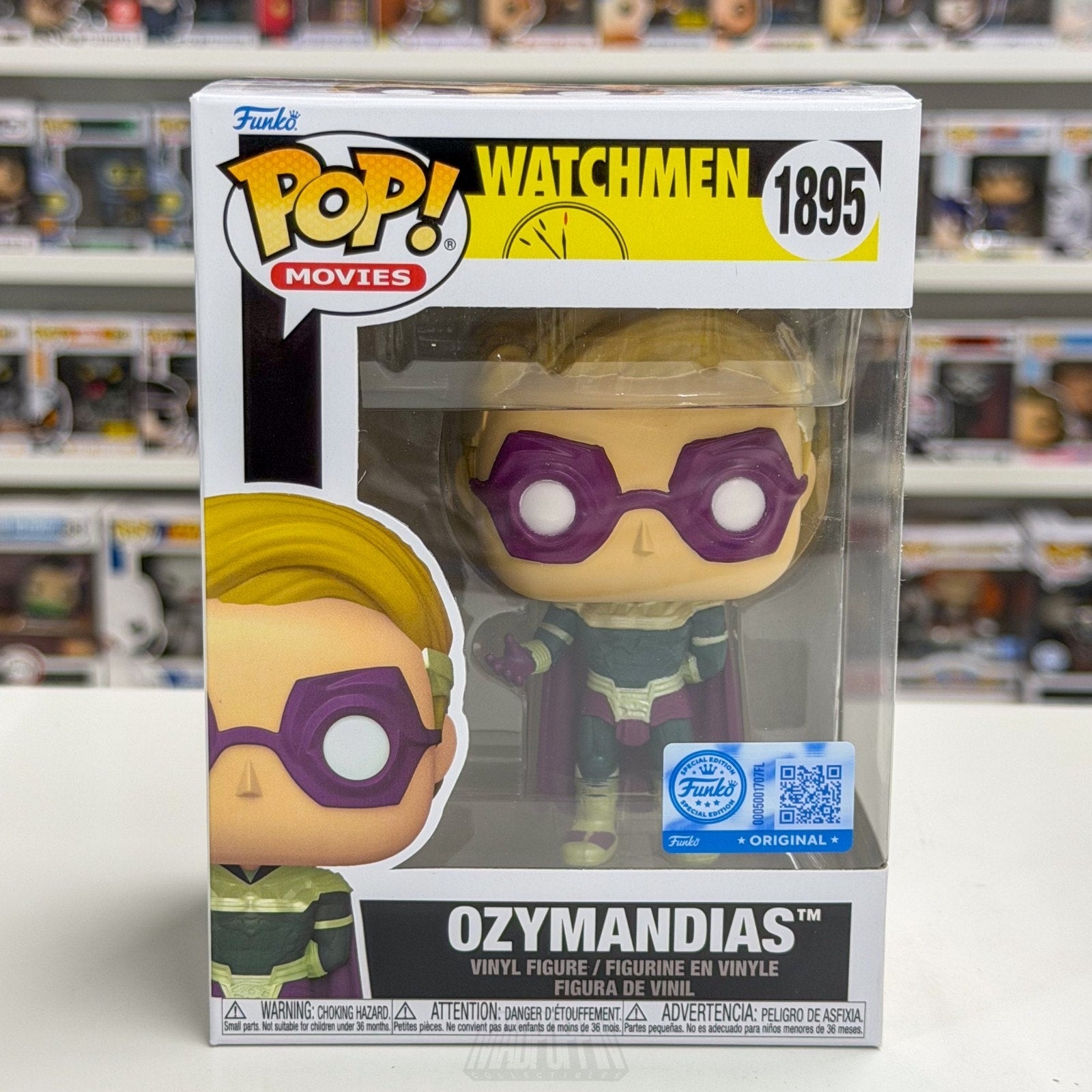 Funko Pop DC Comics Movies Watchmen Ozymandias Exclusive 1895 Toy Vinyl Figure