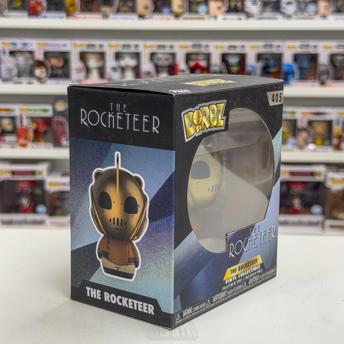 Funko Dorbz Disney The Rocketeer 405 Superhero Howard Hughes Toy Vinyl Figure