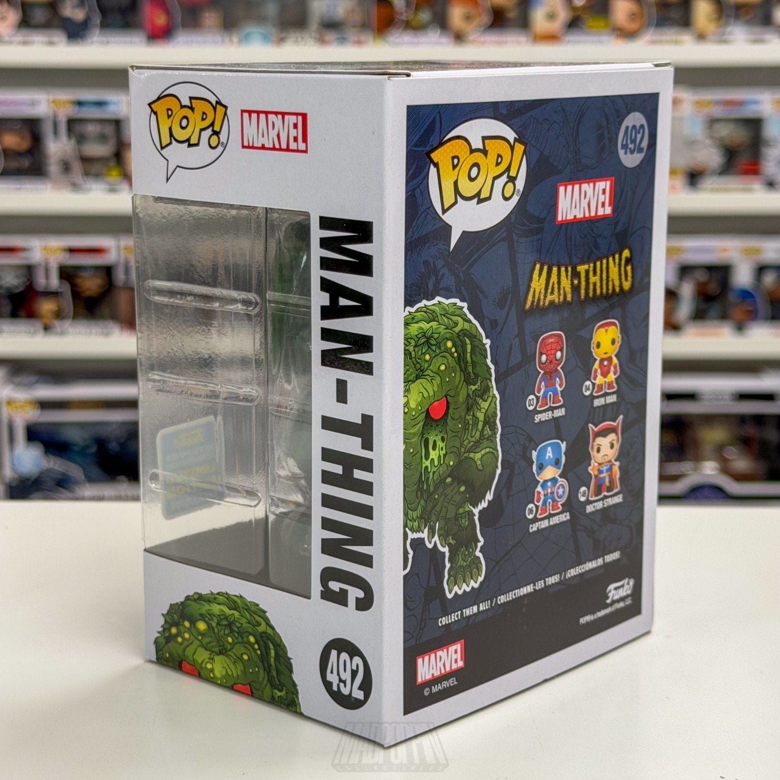 Funko Pop Marvel Man-Thing SDCC 2019 Summer Con 492 Stan Lee Toy Vinyl Figure