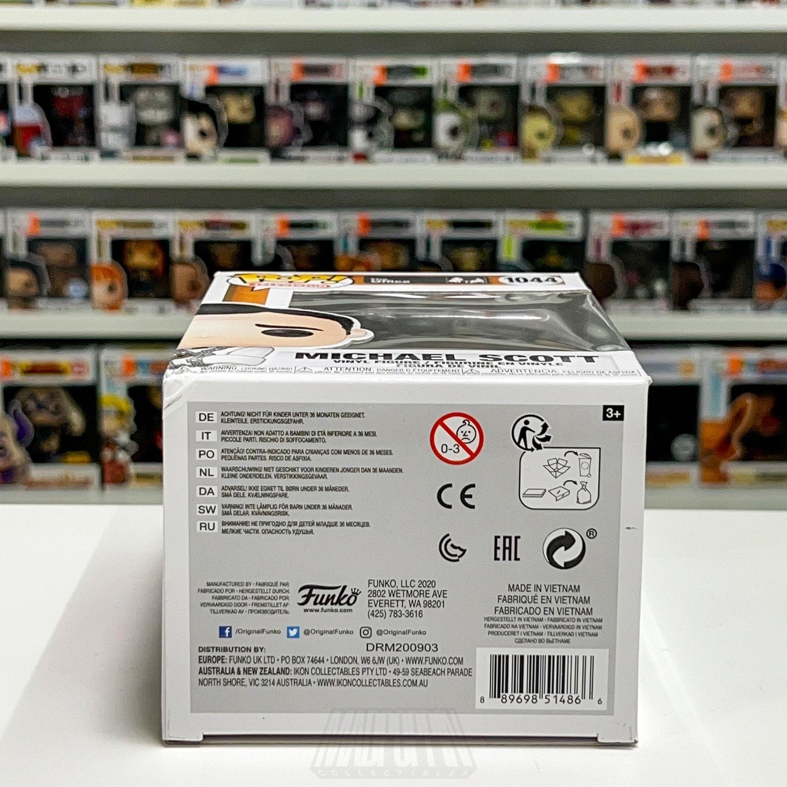 Funko Pop TV The Office Michael Scott Straight Jacket 1044 Sitcom Vinyl Figure