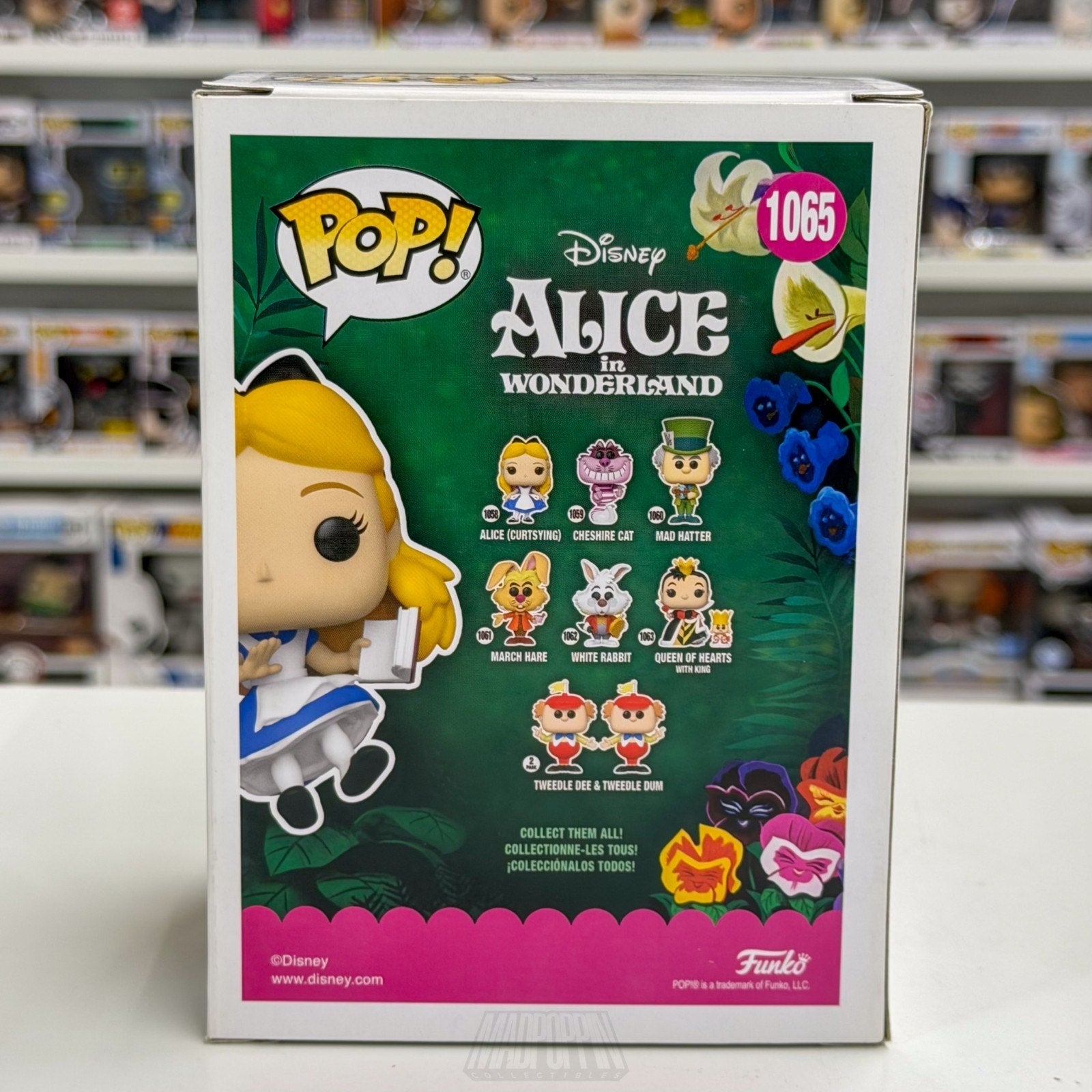 Funko Pop Disney Alice In Wonderland Falling Target Exclusive 1065 Vinyl Figure