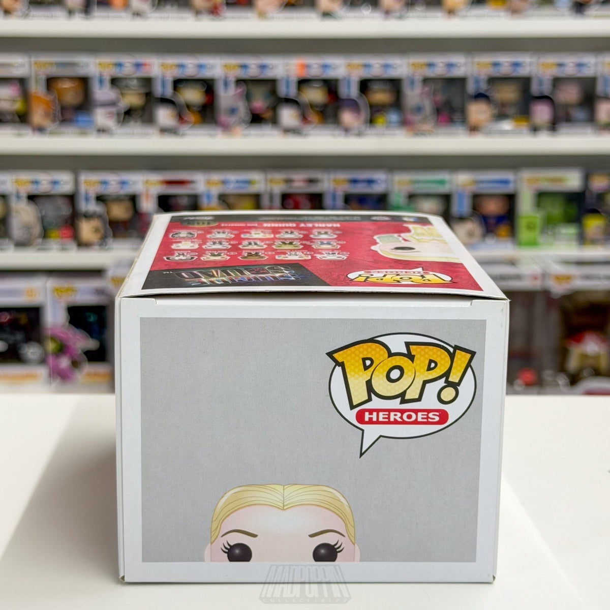 Funko Pop DC Heroes Suicide Squad Harley Quinn Inmate GameStop 105 Vinyl Figure